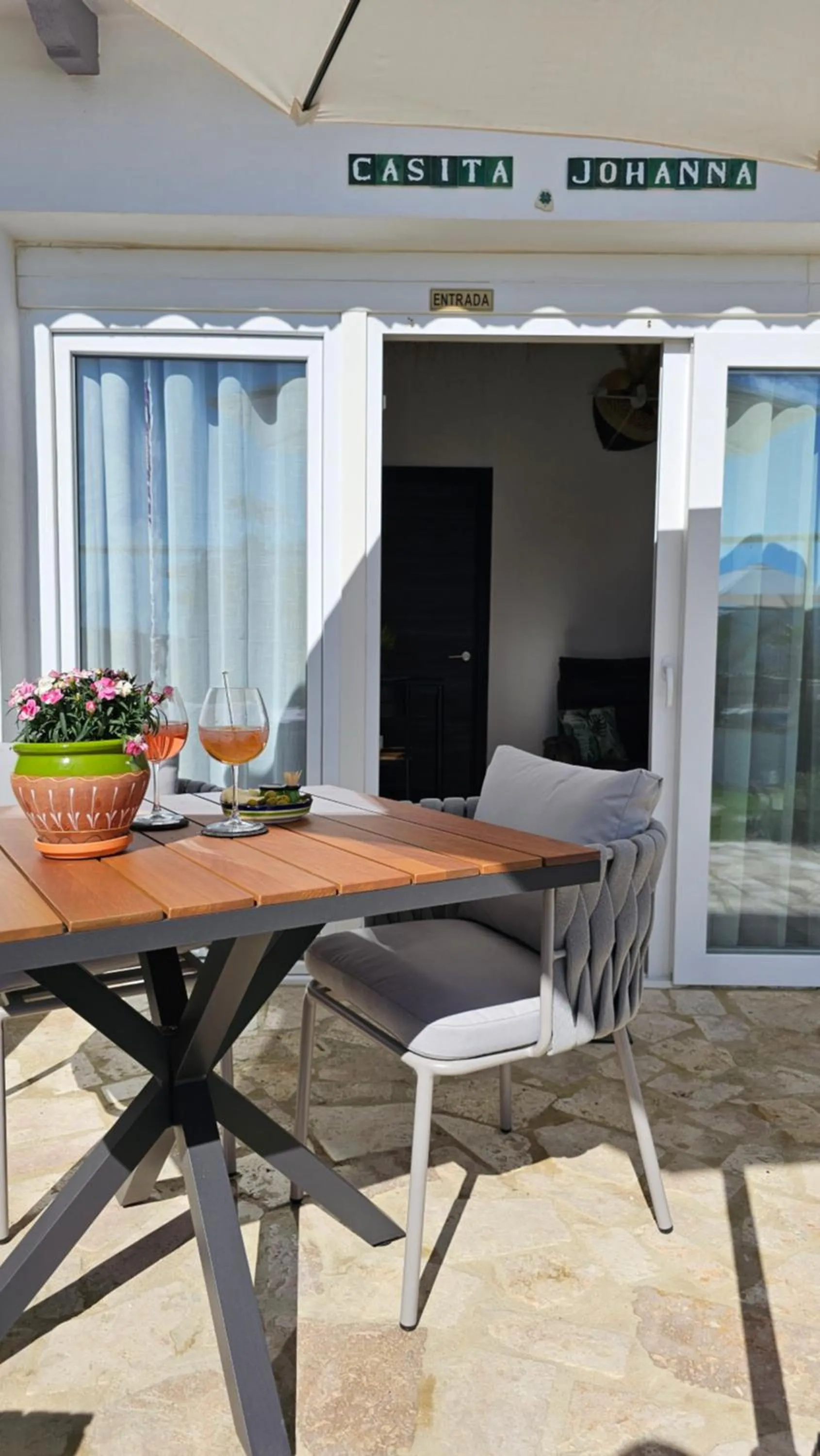 Balcony/Terrace in Casita Johanna