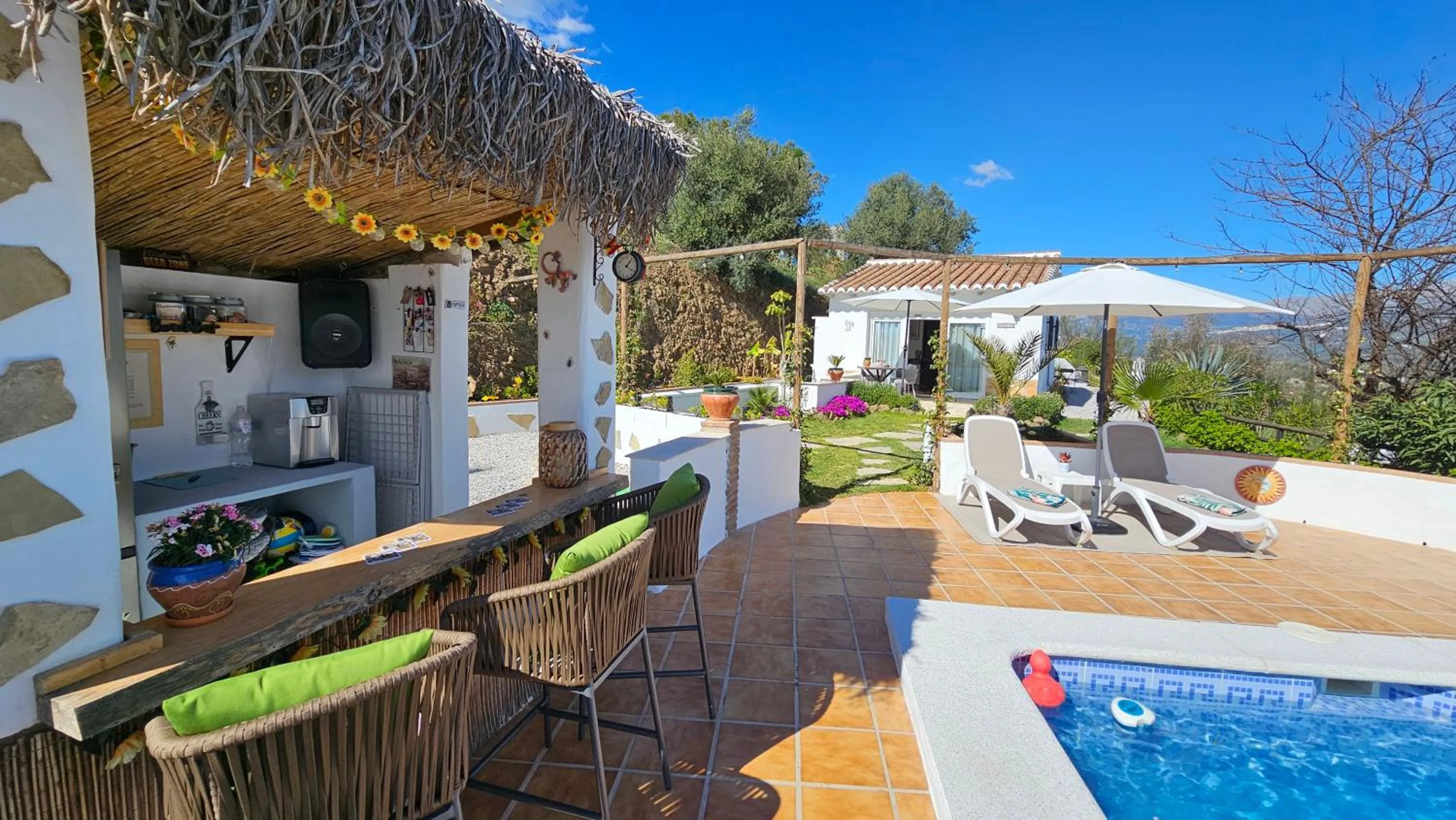 Lounge or bar in Casita Johanna