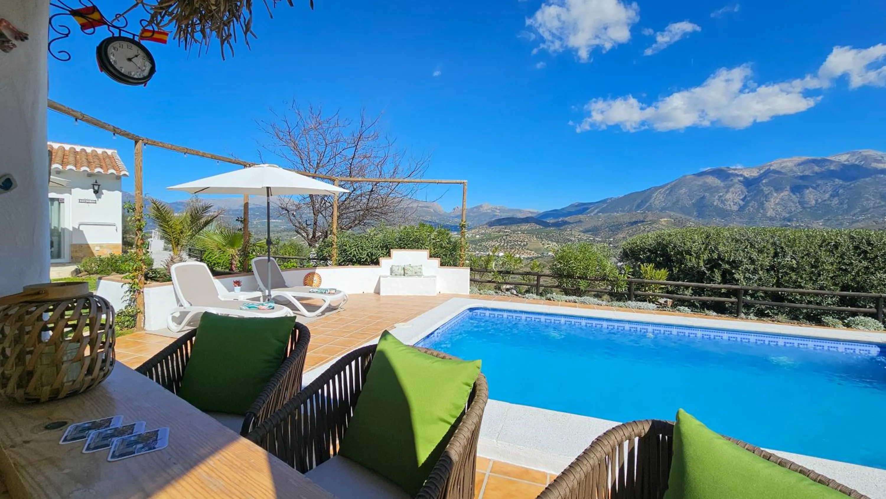 Swimming pool in Casita Johanna