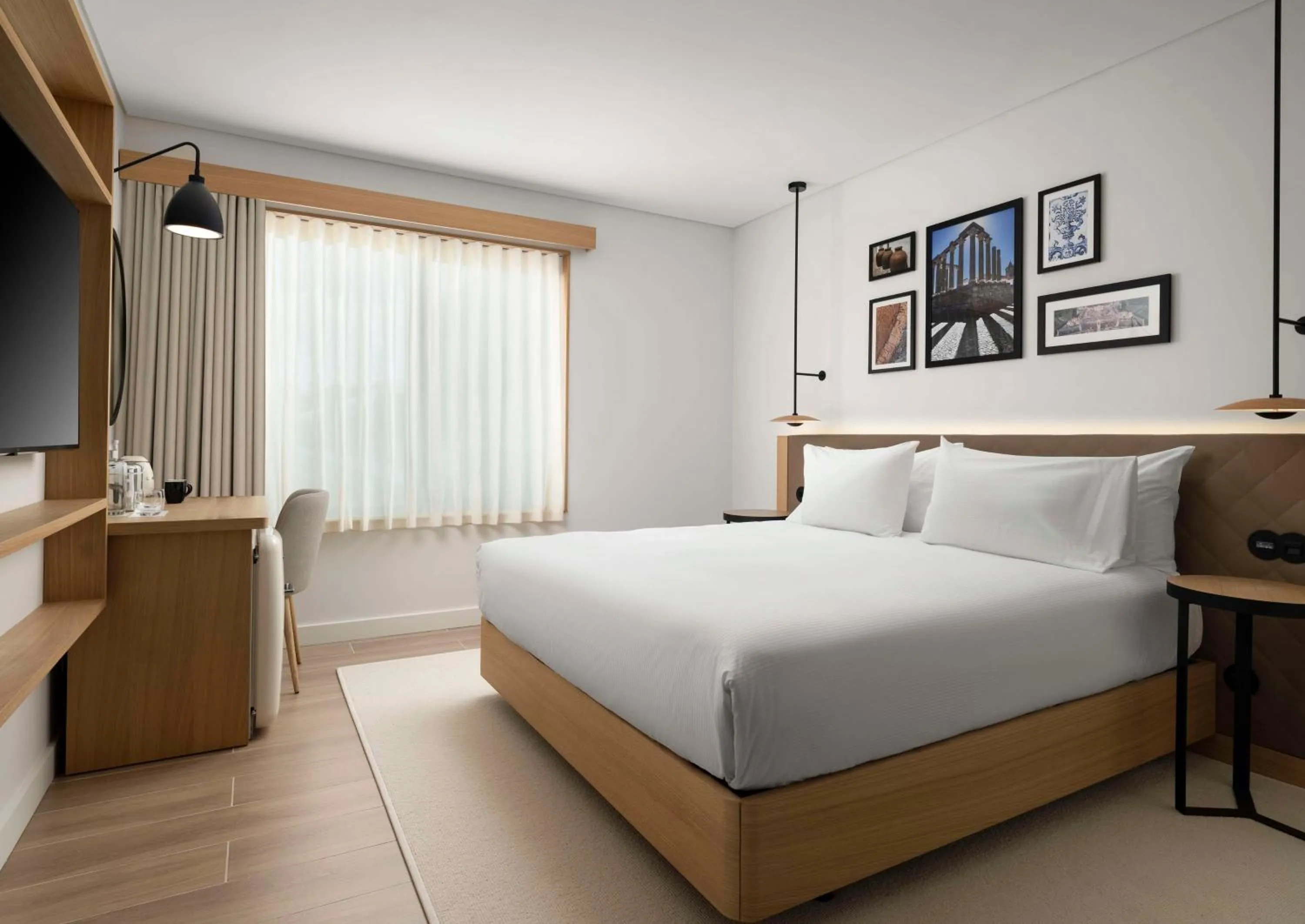 Bed in Hilton Garden Inn Evora