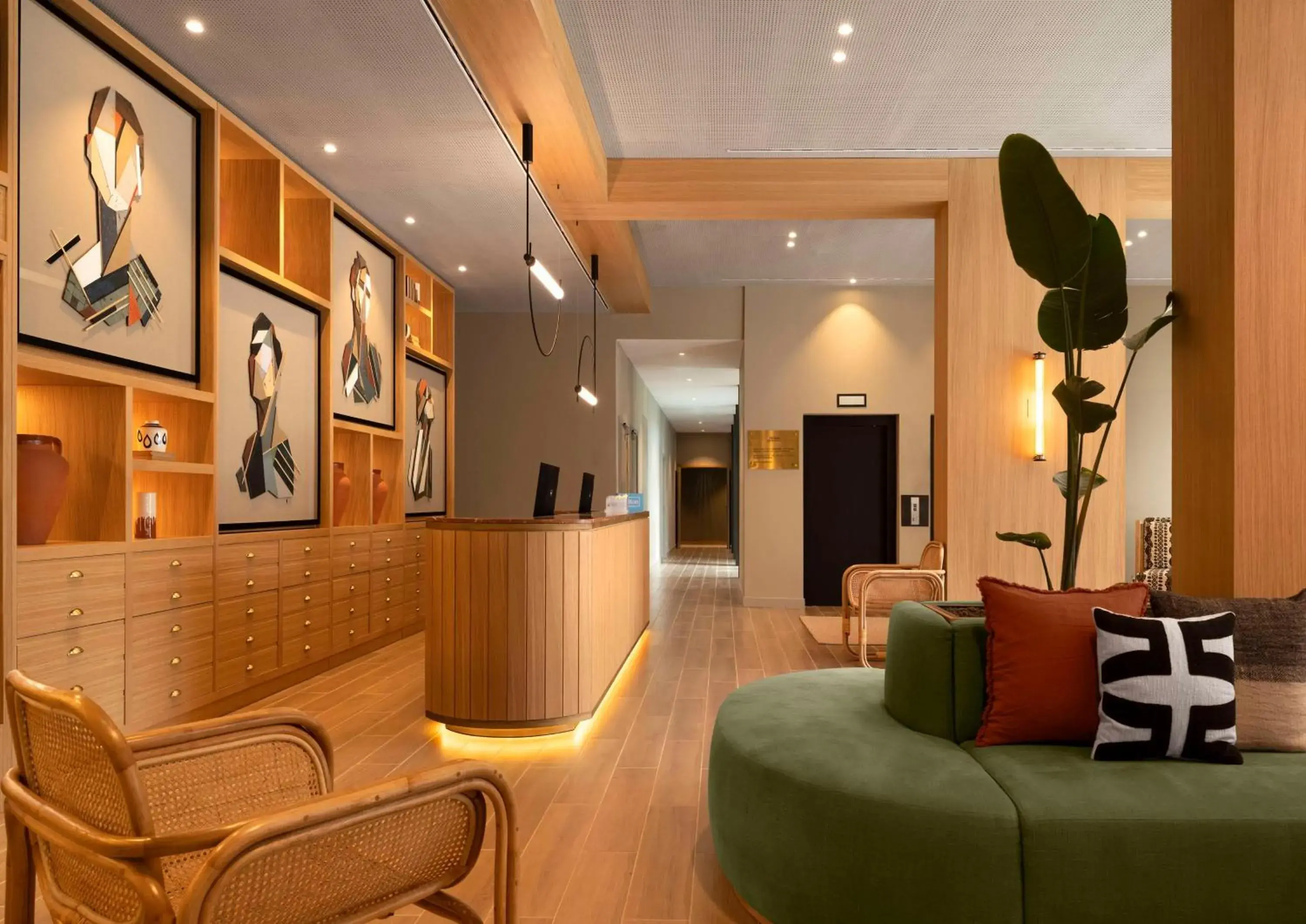 Lobby or reception in Hilton Garden Inn Evora Lobby or reception in Hilton Garden Inn Evora