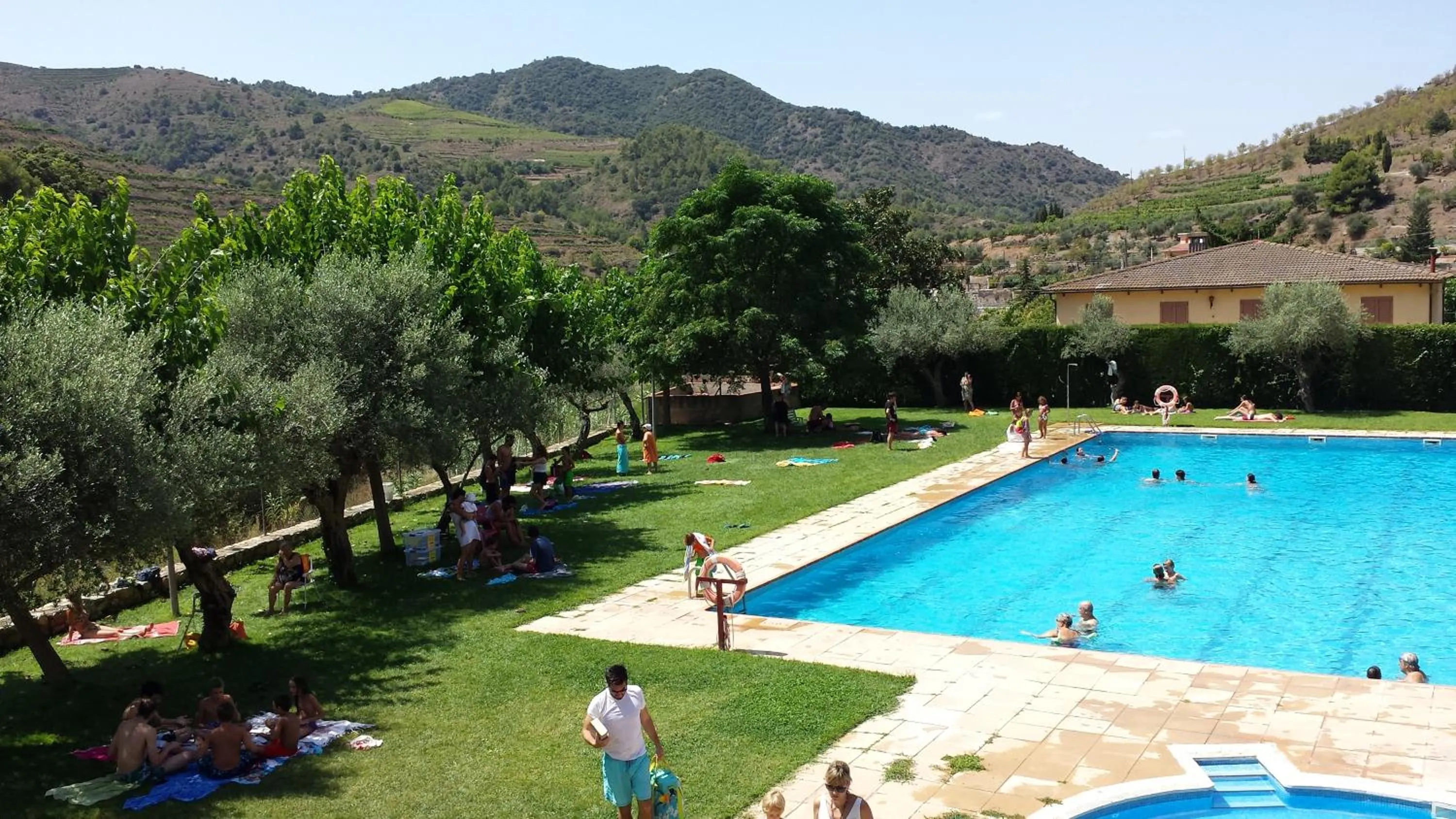 Swimming pool in Cal Porrerà: Lo Molló