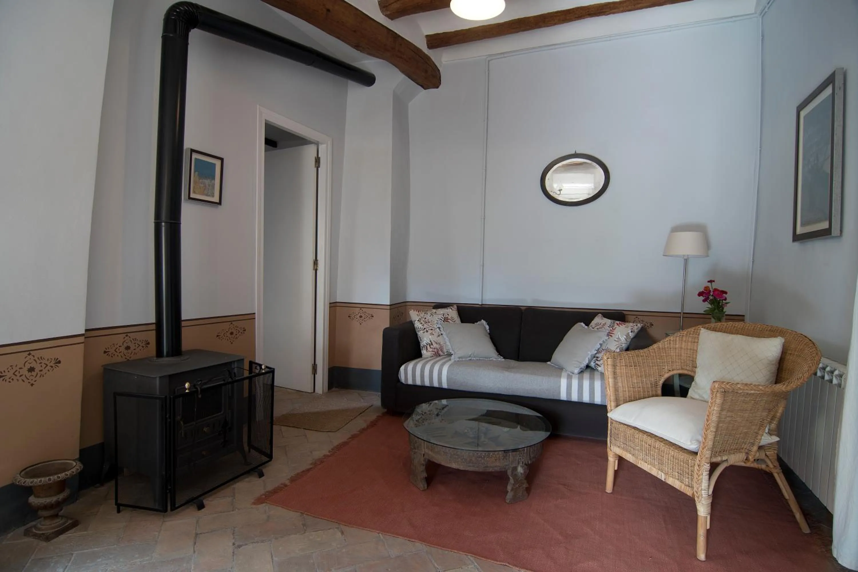 Living room in Cal Porrerà: Lo Molló