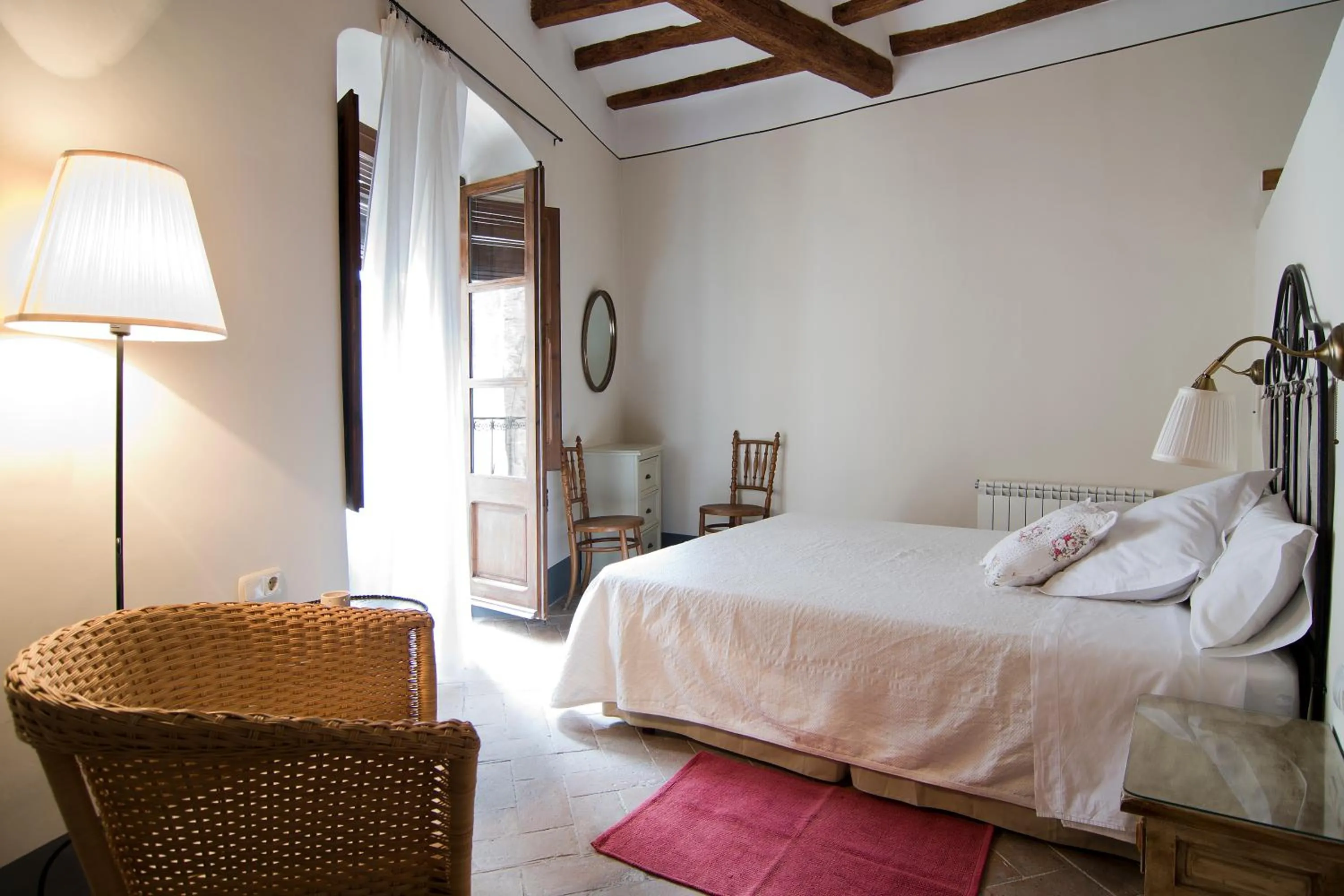 Bedroom, Bed in Cal Porrerà: Lo Molló