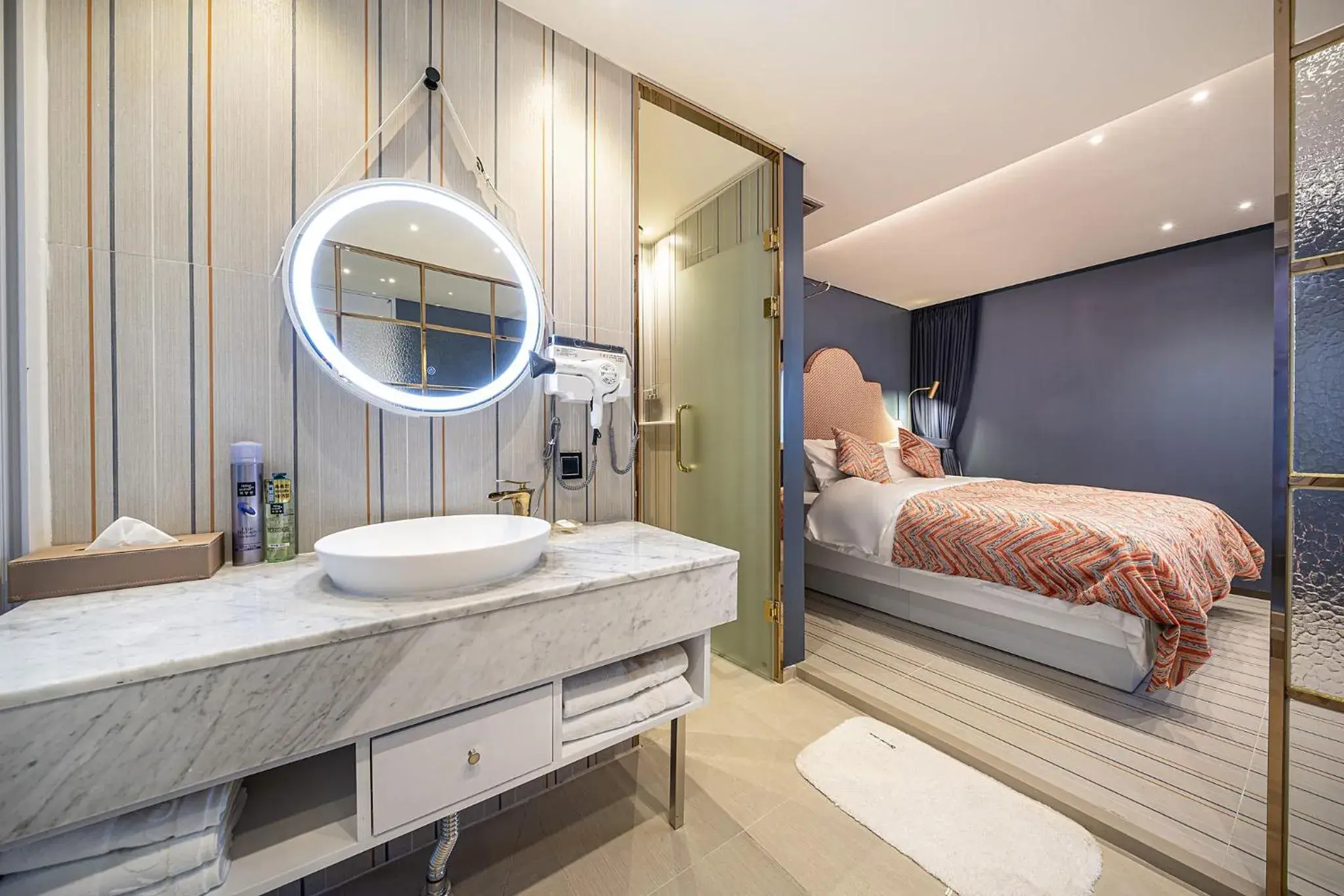 Bed in Jongno Olive Hotel Bed in Jongno Olive Hotel