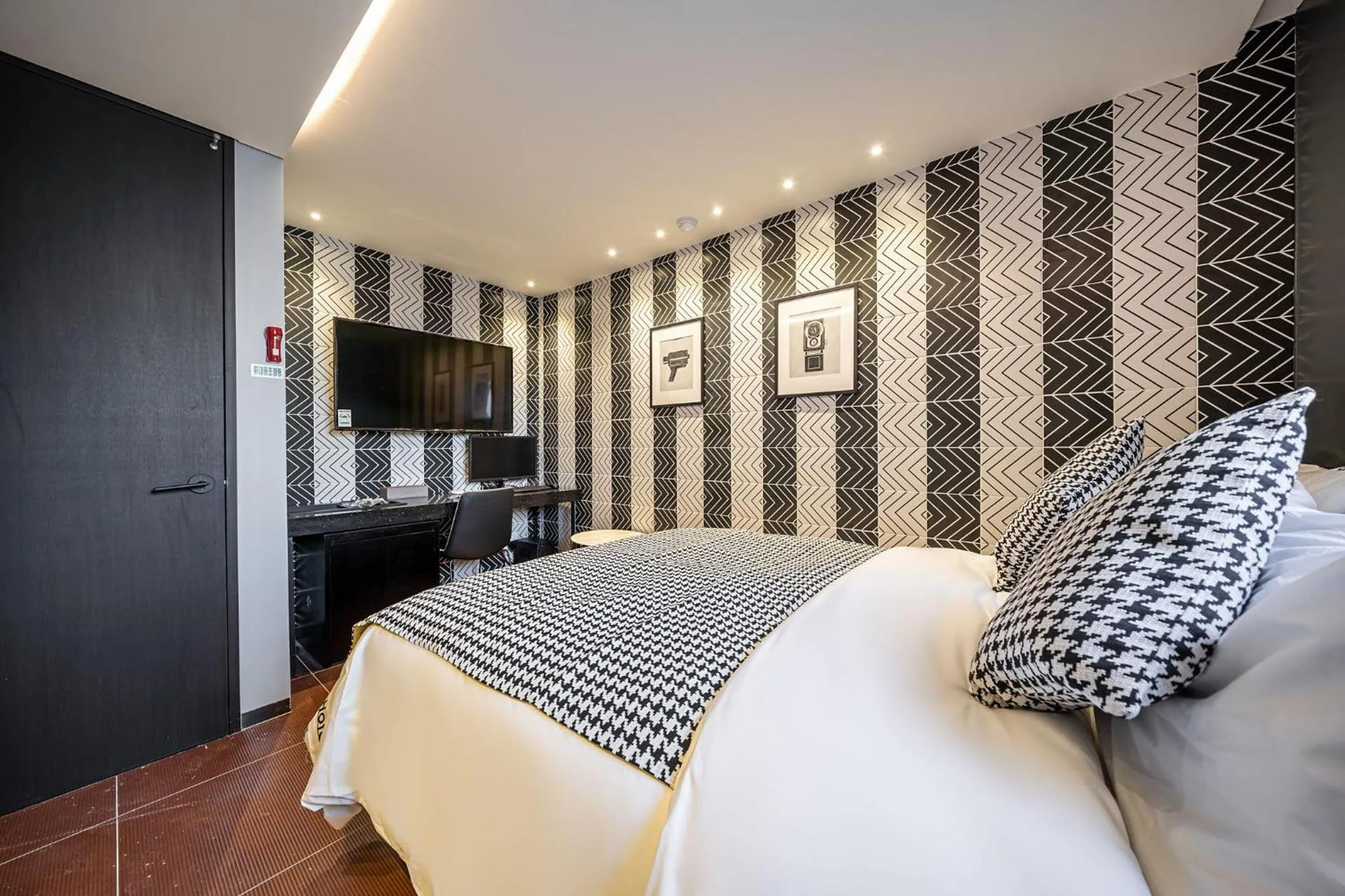 Bed in Jongno Olive Hotel