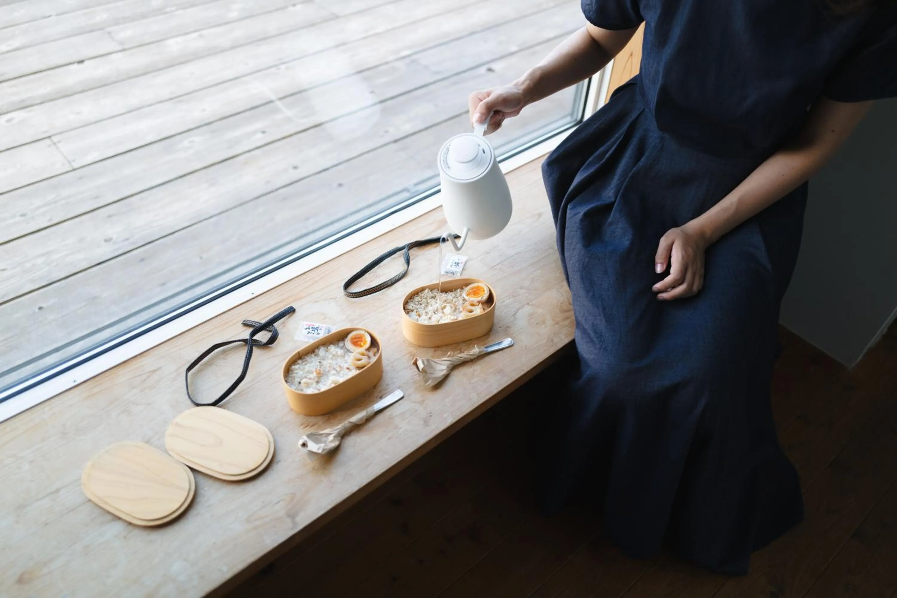 Breakfast in DENIM HOSTEL float