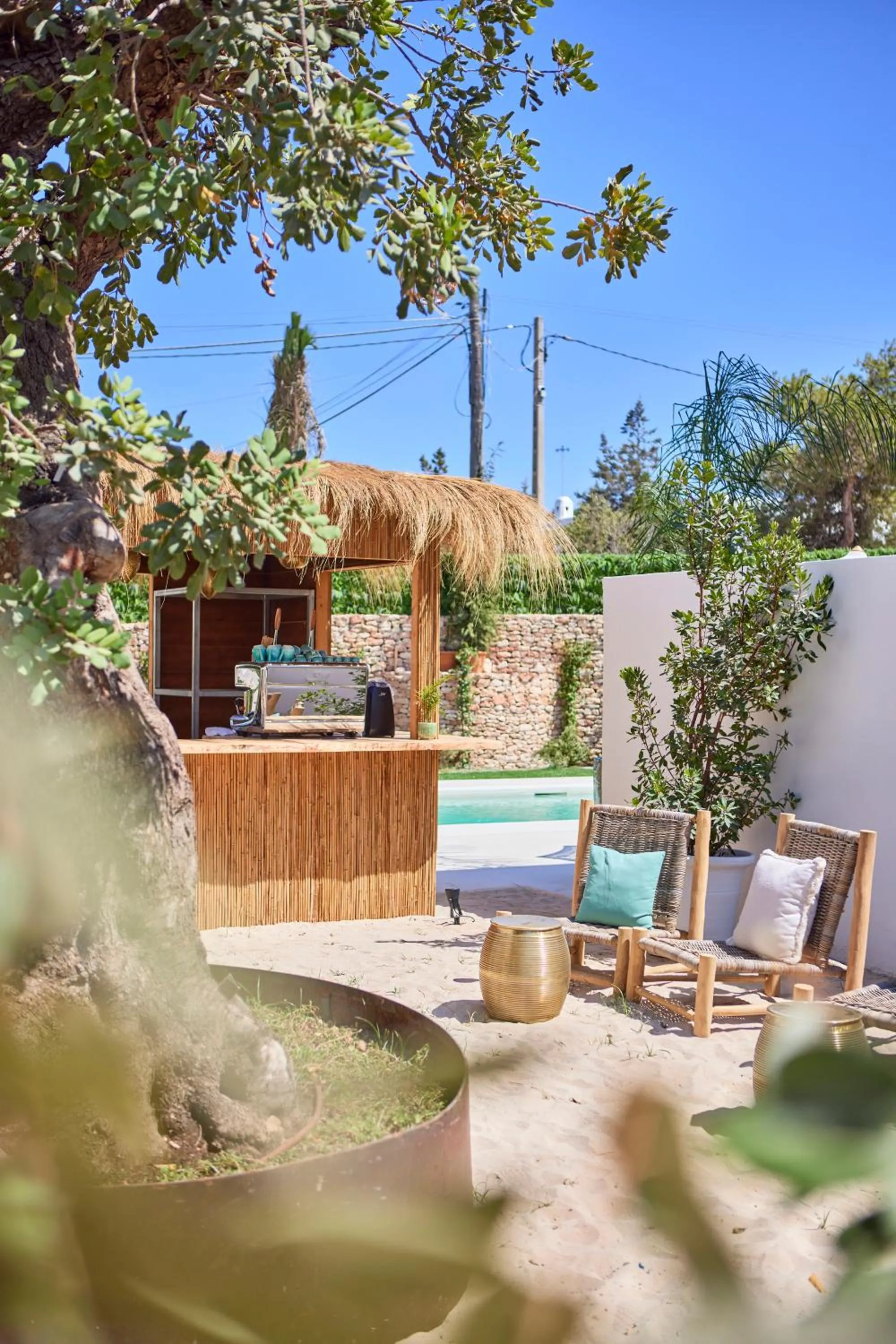 Patio in Mar Suites Formentera by Universal Beach Hotels