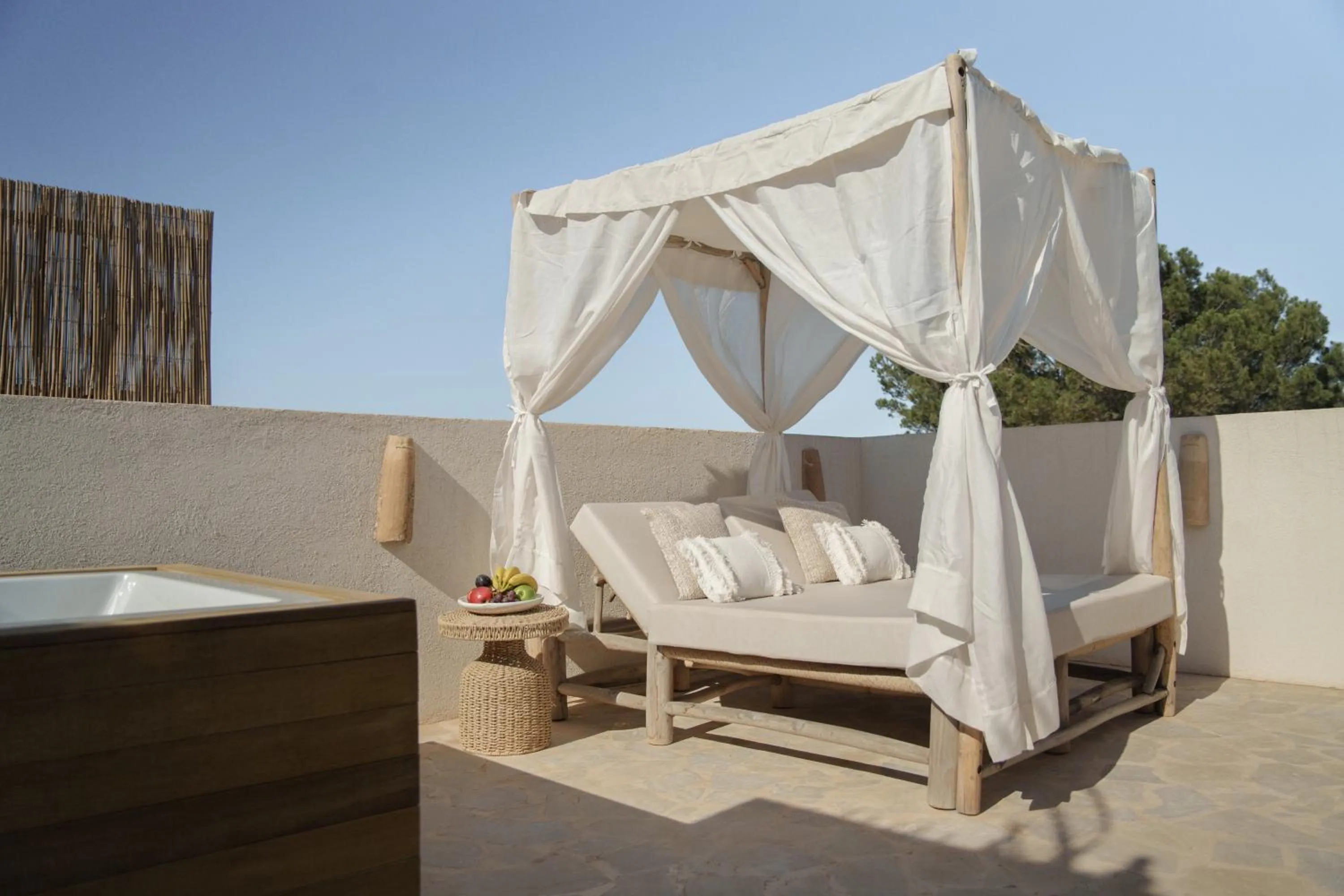 Solarium in Mar Suites Formentera by Universal Beach Hotels