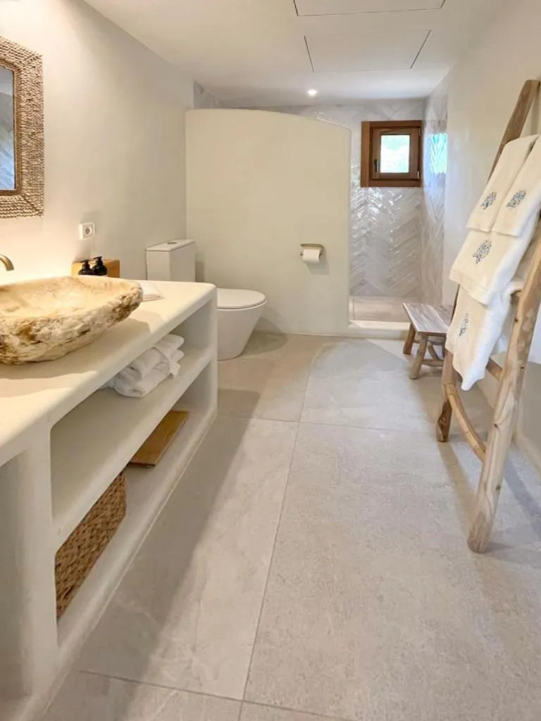 Bathroom in Mar Suites Formentera by Universal Beach Hotels
