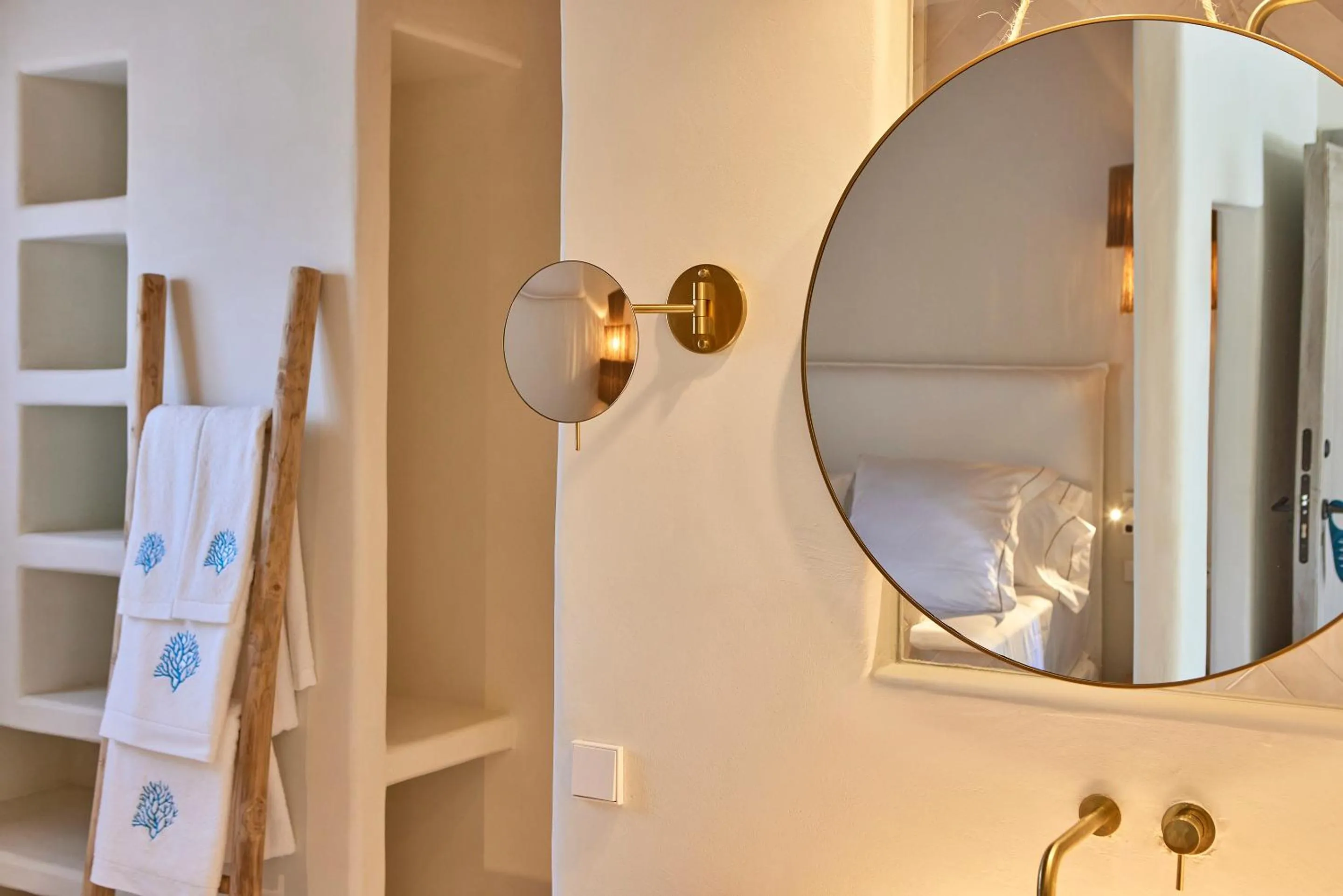 Bathroom in Mar Suites Formentera by Universal Beach Hotels