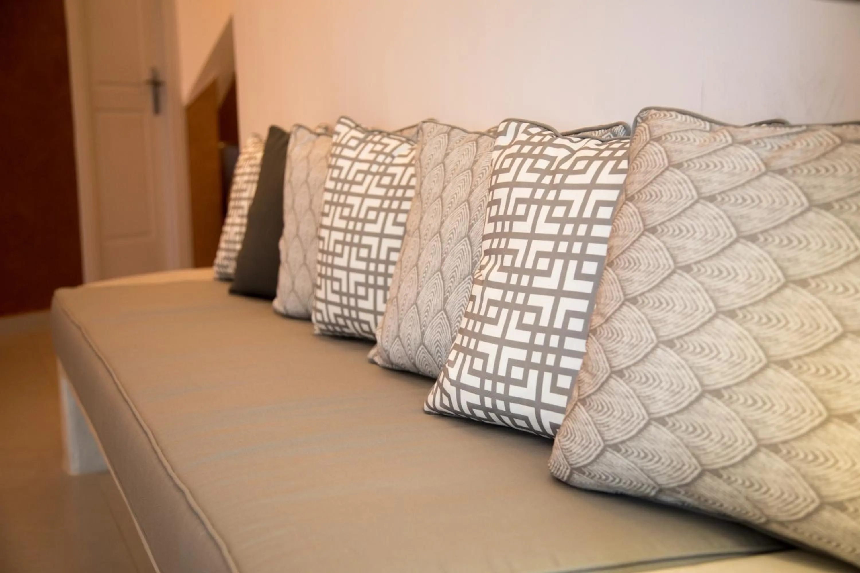 Bed in Pelican Hotel