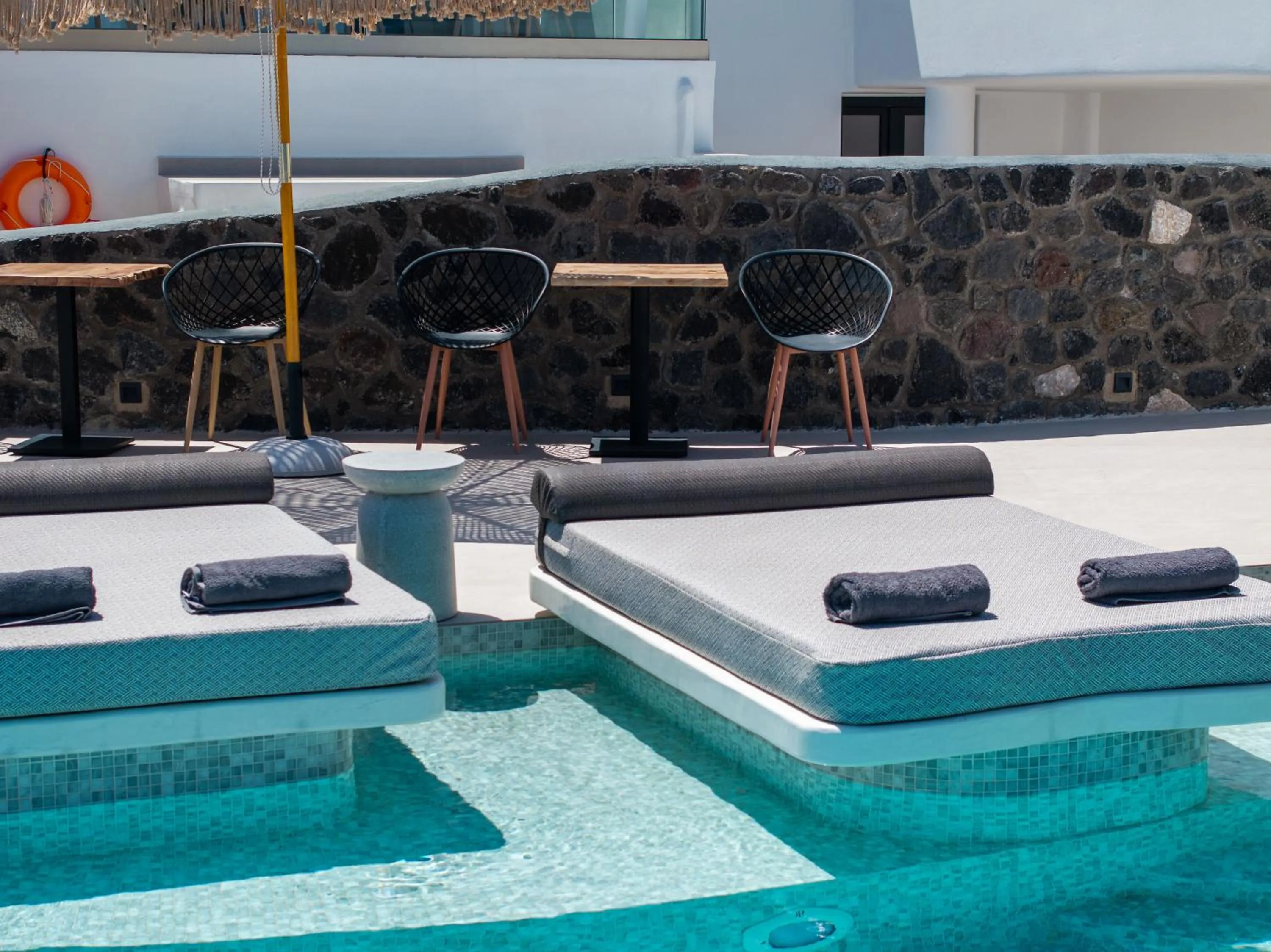 Patio in Cuore Santo Suites