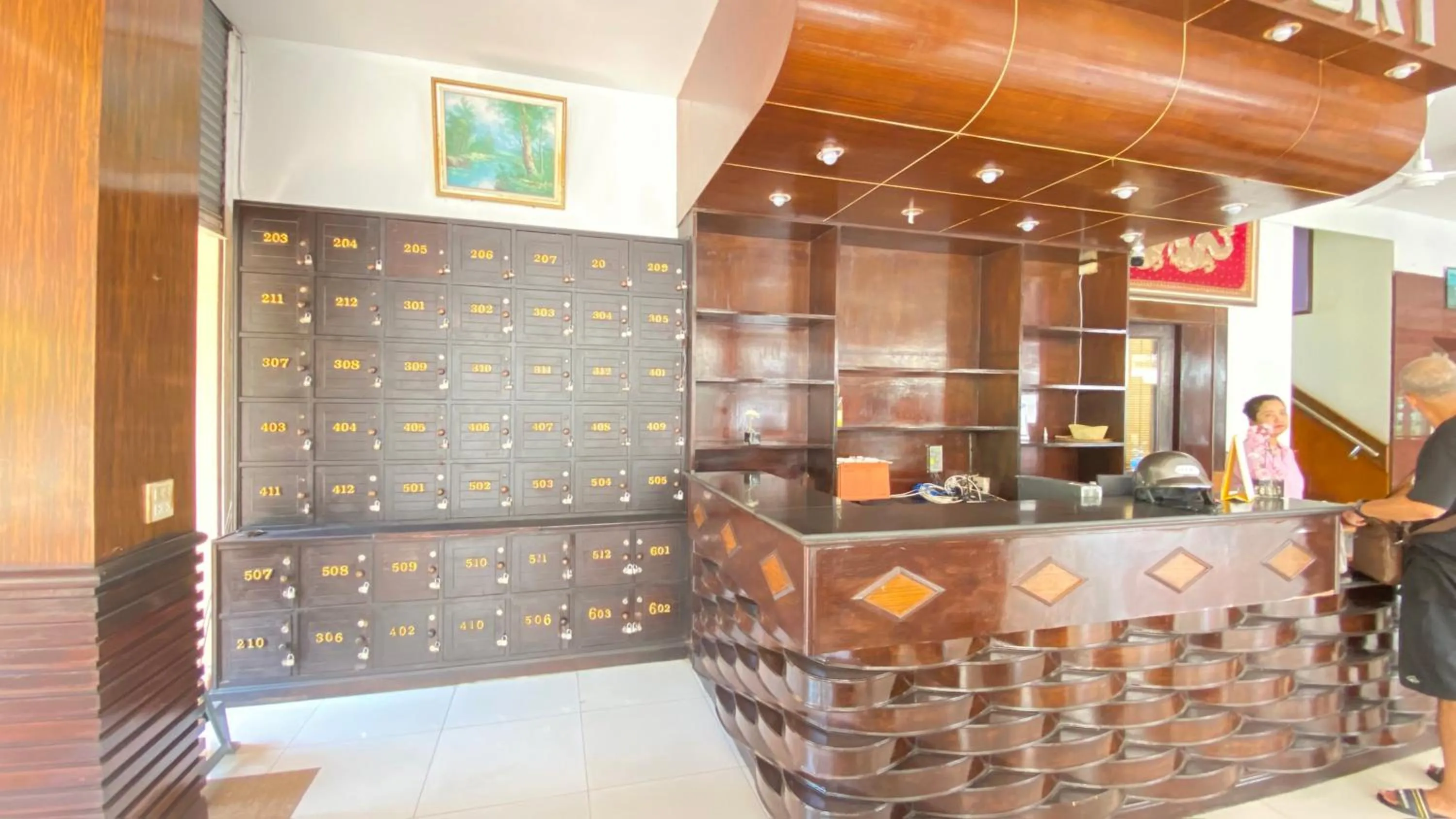 Lobby or reception in SM Patong Resort