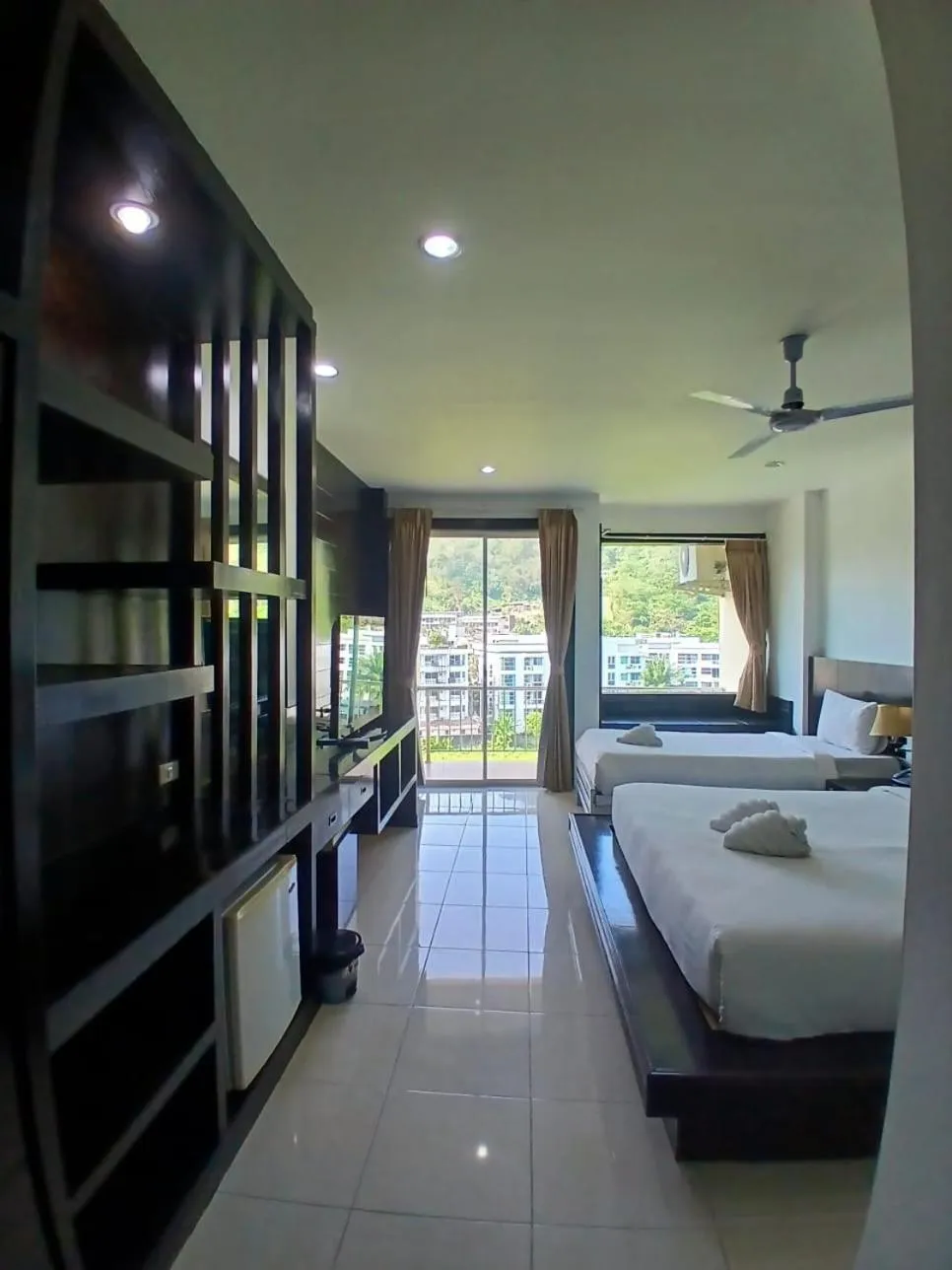 Bed in SM Patong Resort