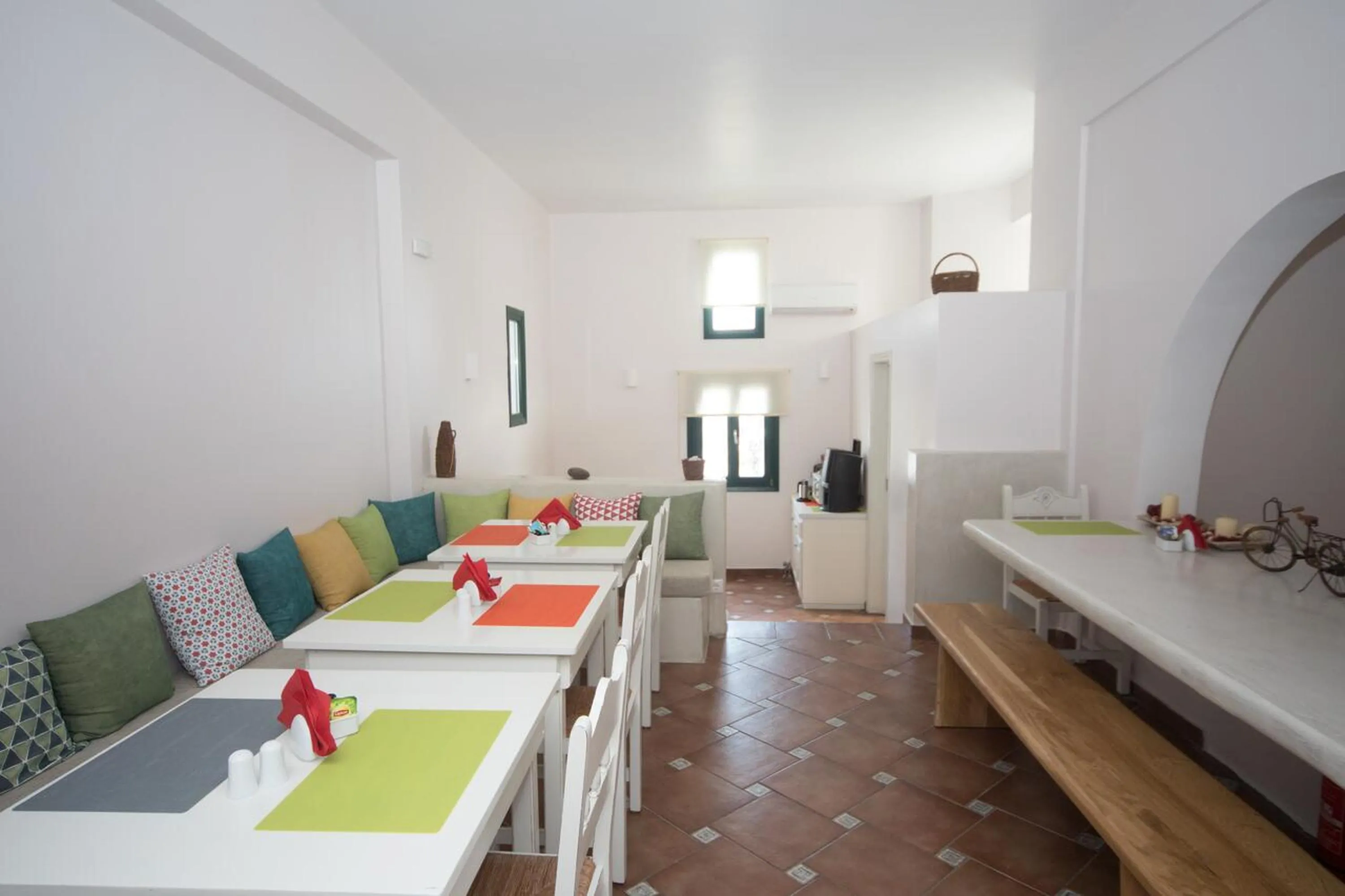 Dining area in Costa Marina Villas