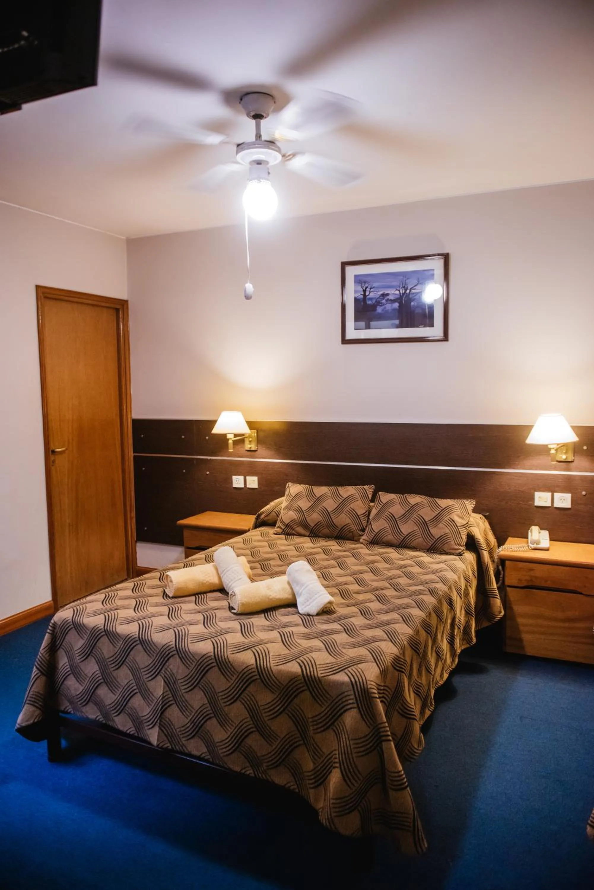 Bed in Hotel Pacífico