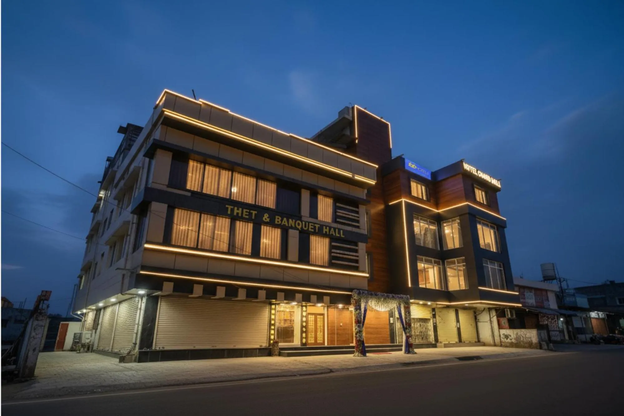 Facade/entrance in FabHotel Grand Arya