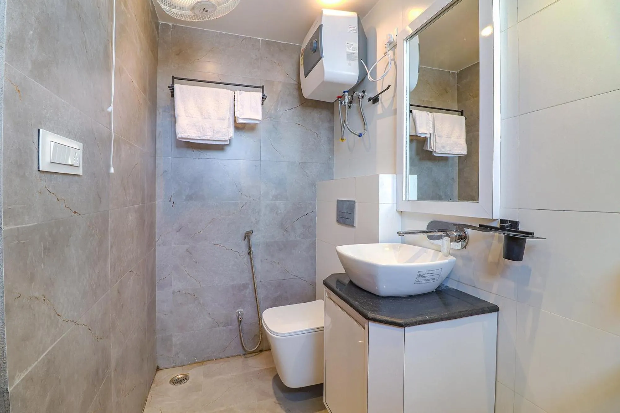 Bathroom in FabHotel Grand Arya