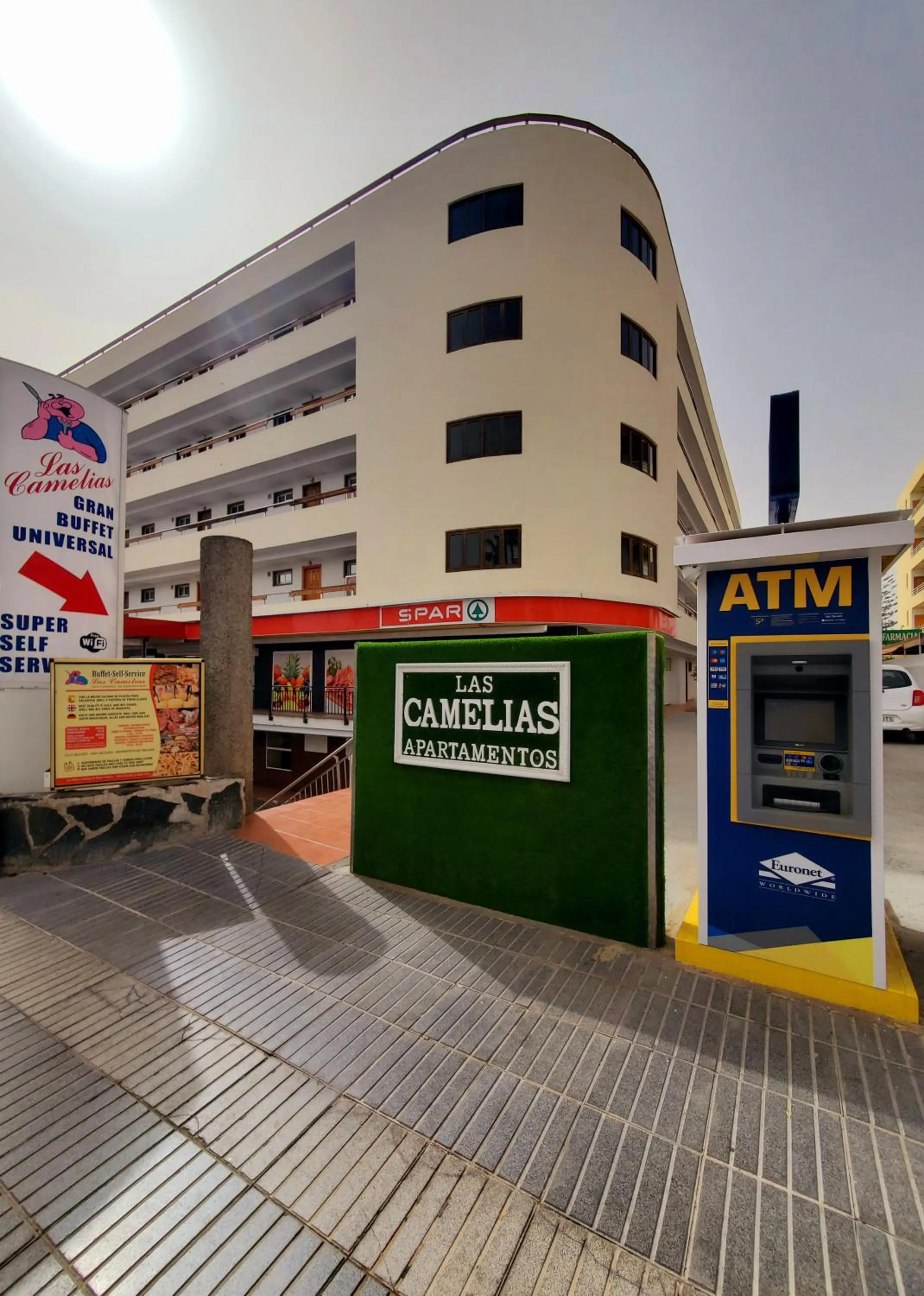 Property building in Las Camelias Apartments