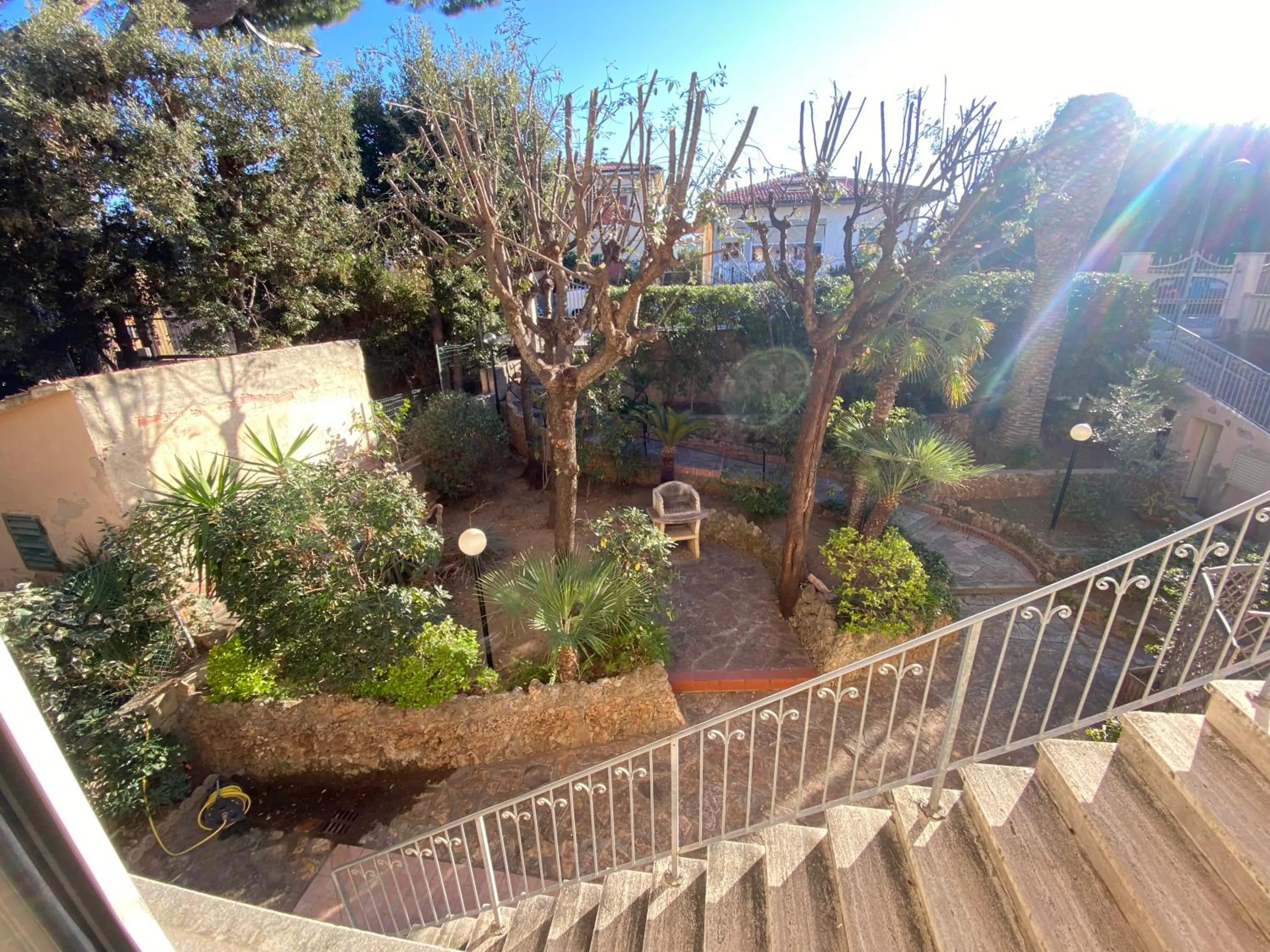 Garden view in Villa il Boschetto