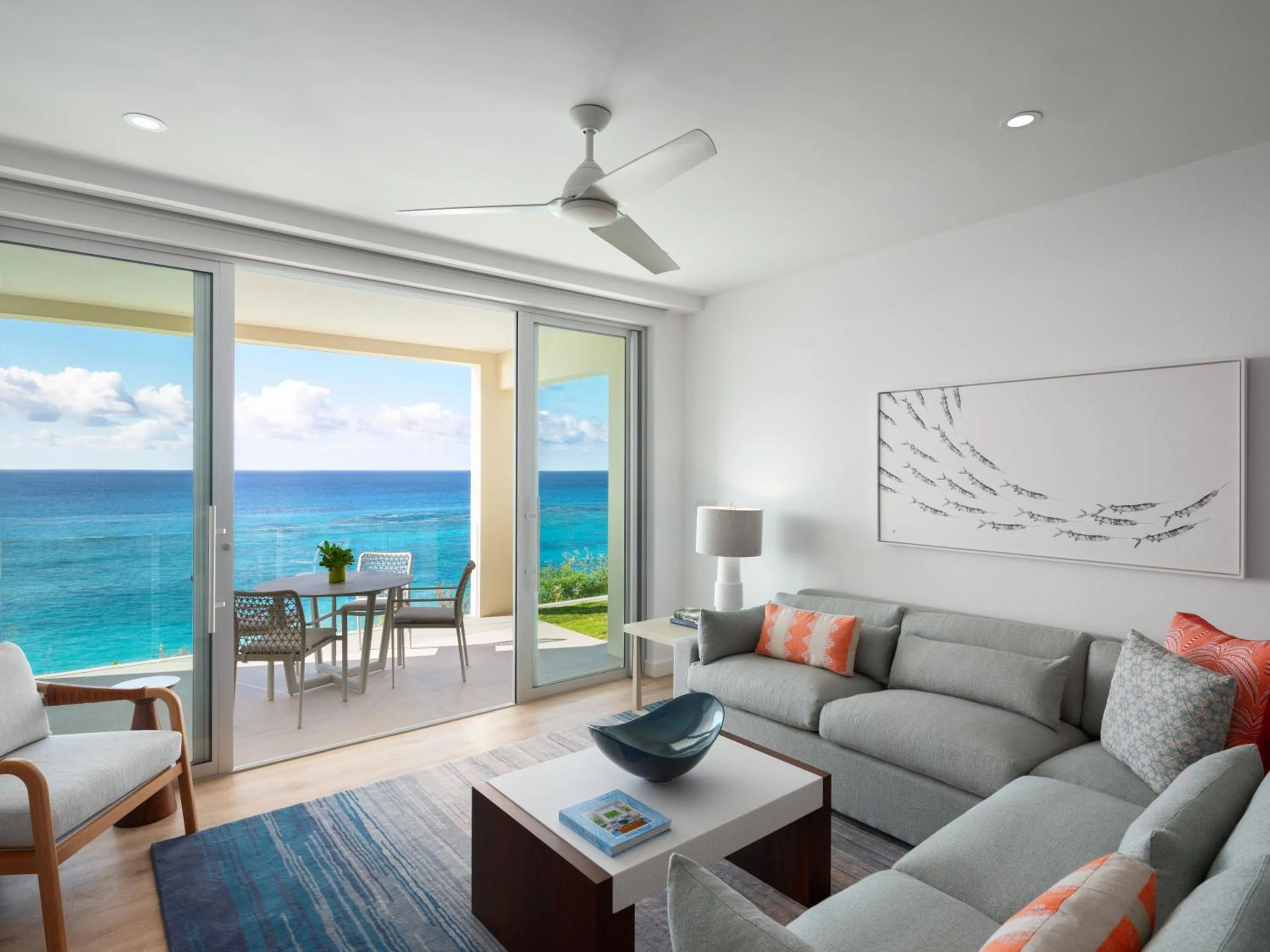 Living room in Azura Bermuda