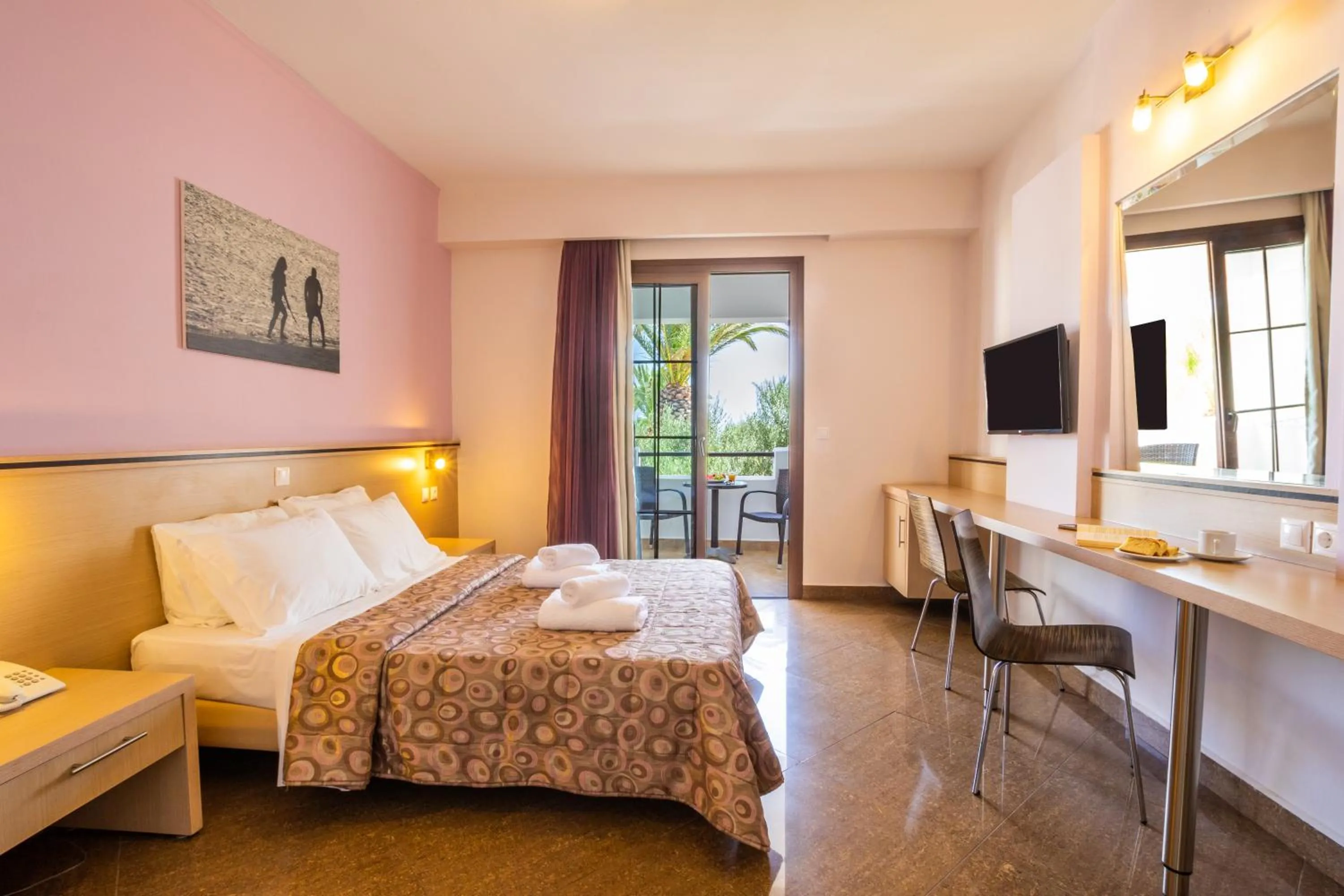 Bedroom, Bed in Irini Hotel