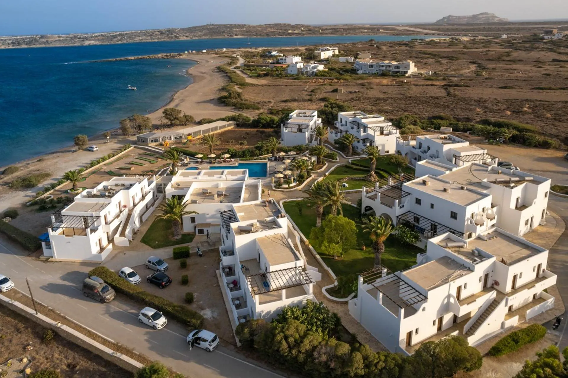 Bird's eye view in Irini Hotel