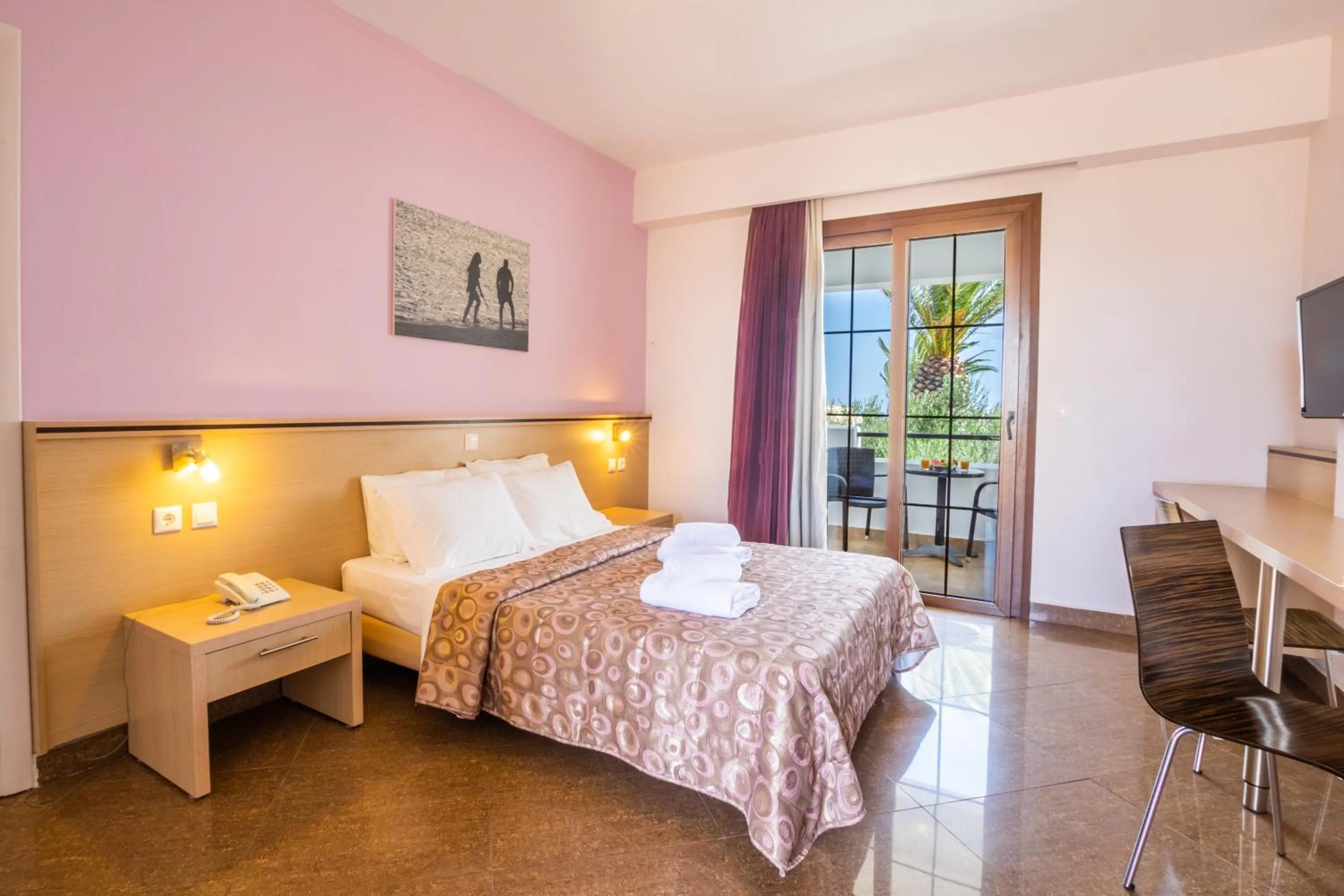 Bedroom, Bed in Irini Hotel