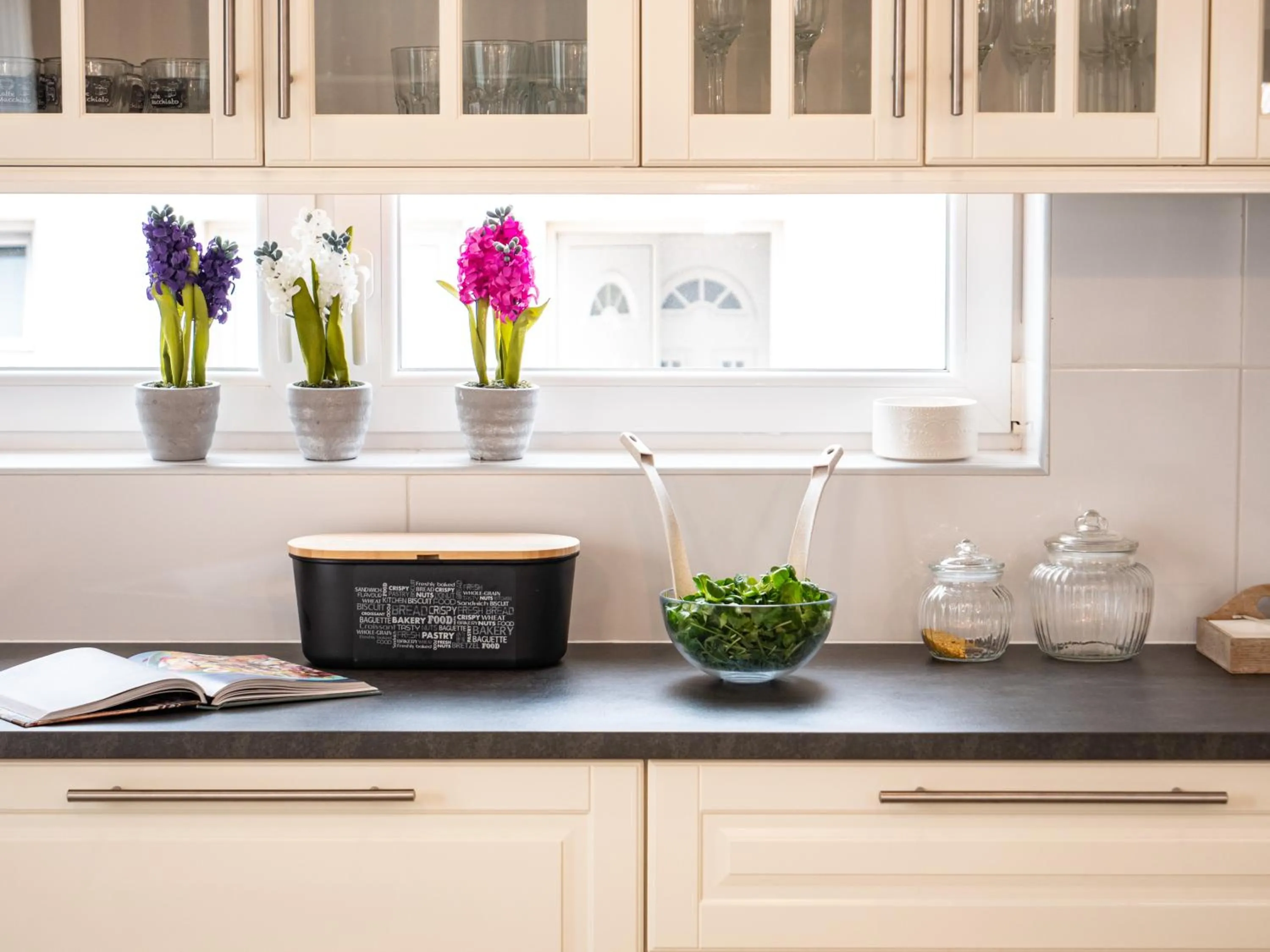 Kitchen or kitchenette in Elegant Hvar town villa with pool