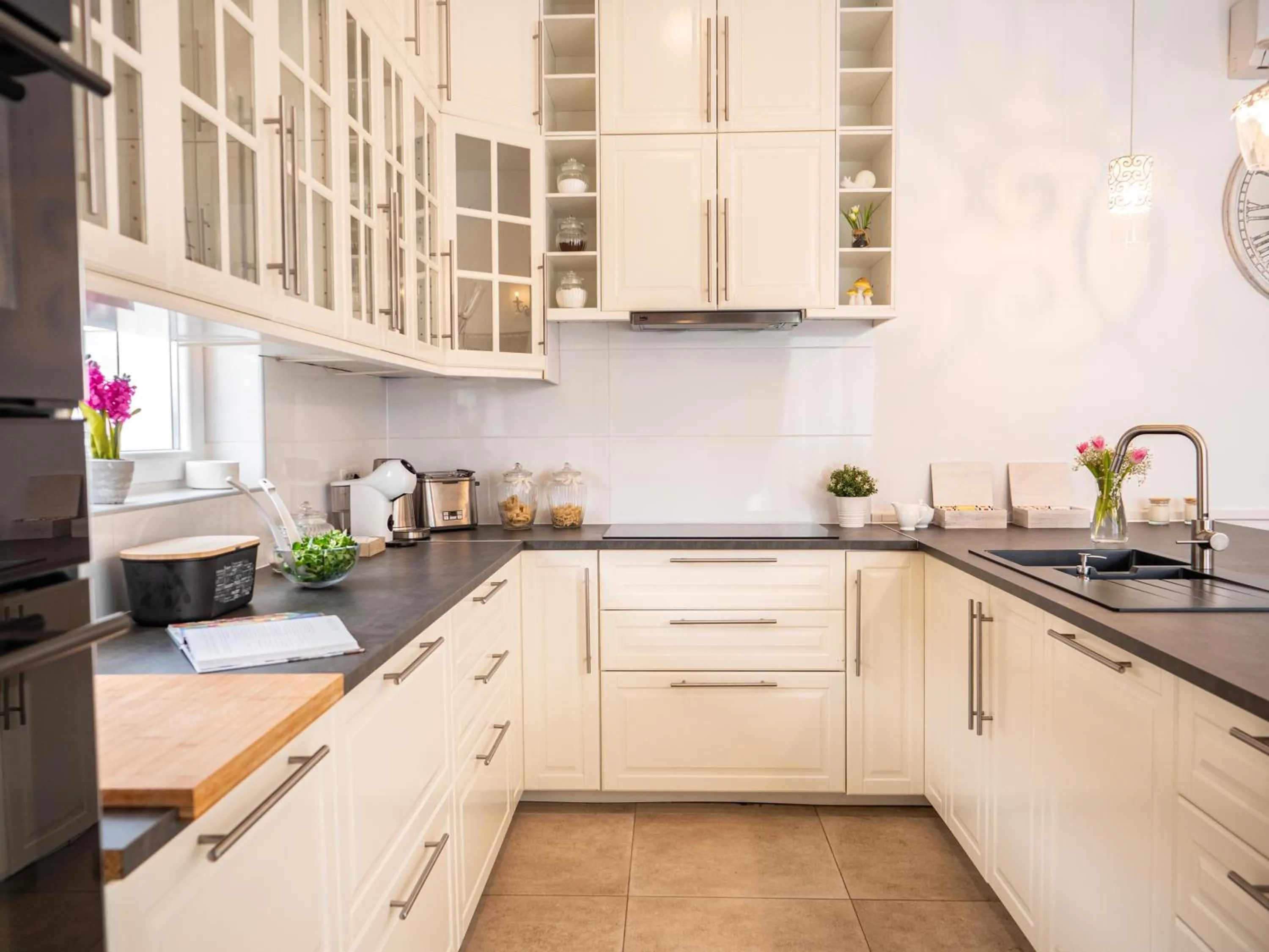 Coffee/tea facilities in Elegant Hvar town villa with pool