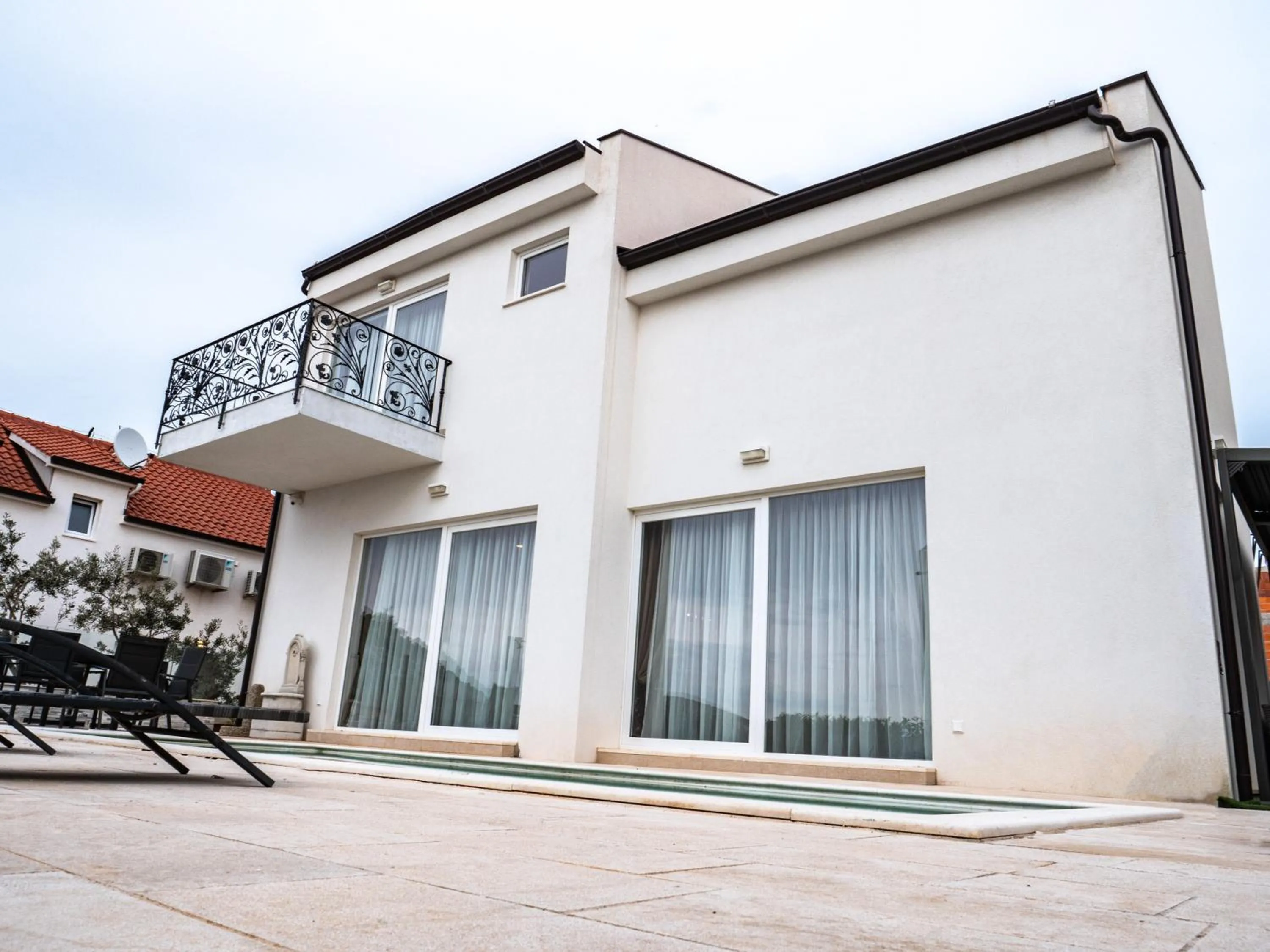 Property building in Elegant Hvar town villa with pool