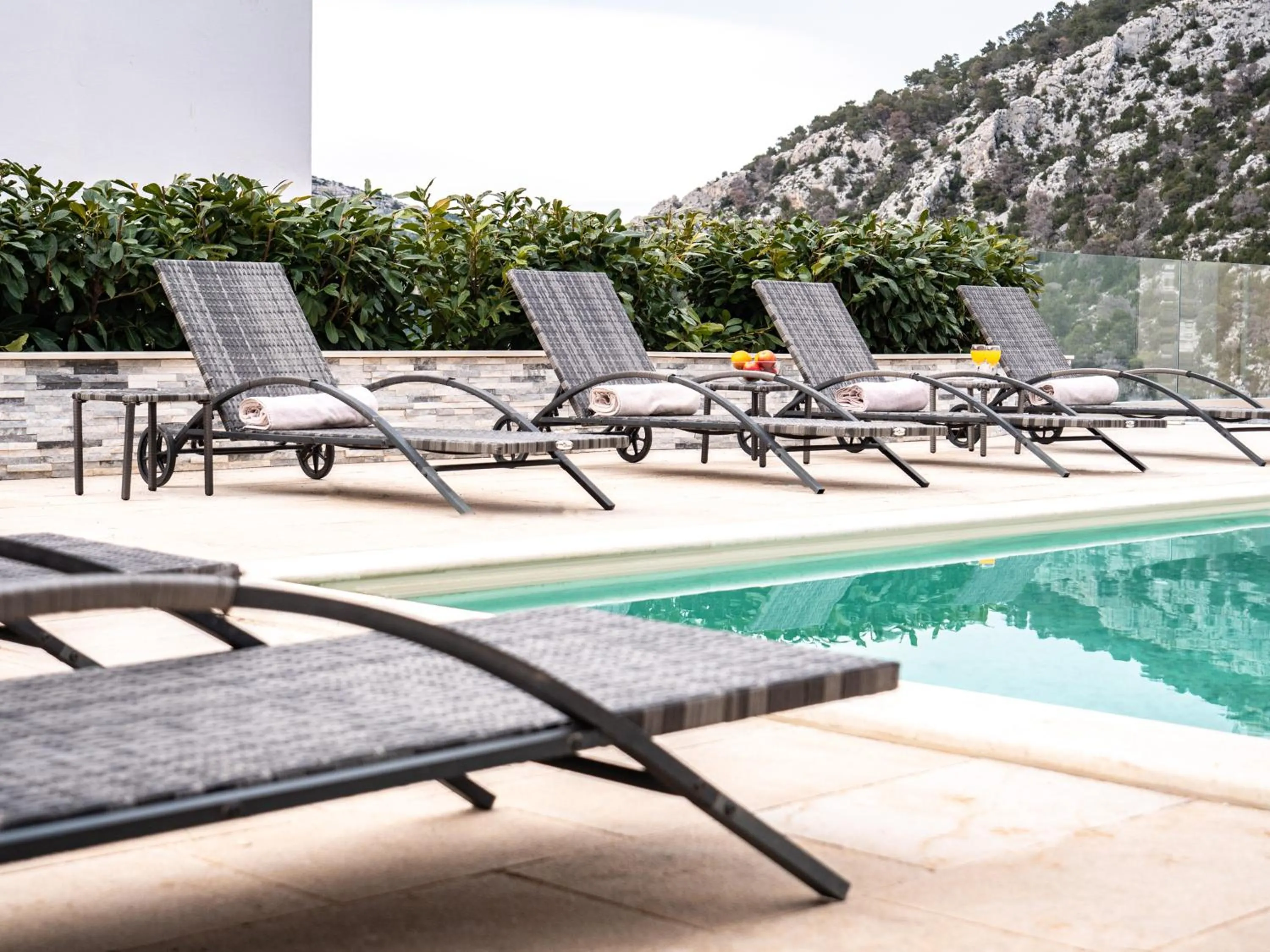 Natural landscape in Elegant Hvar town villa with pool