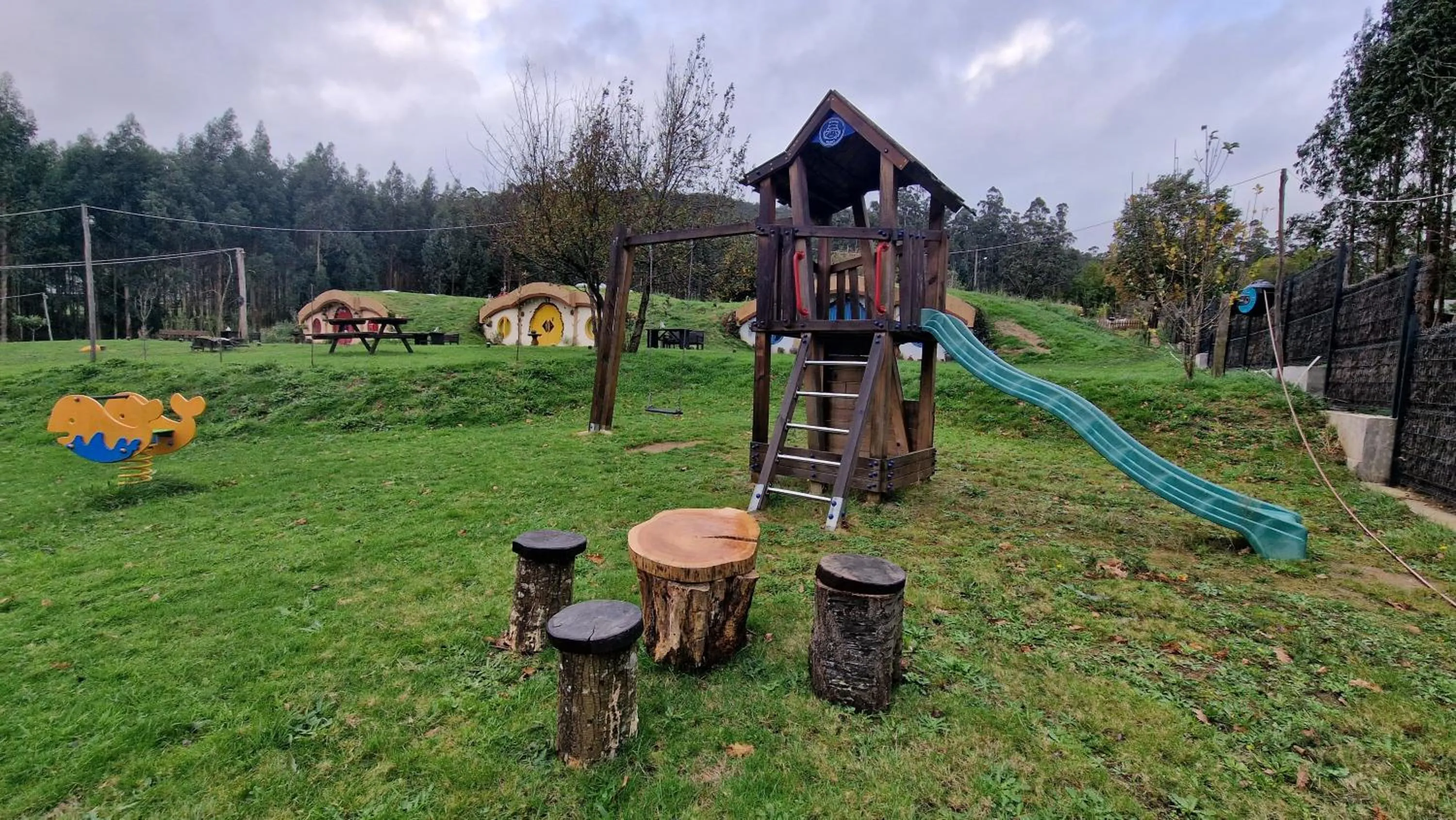 Children play ground in Mi Tesoro