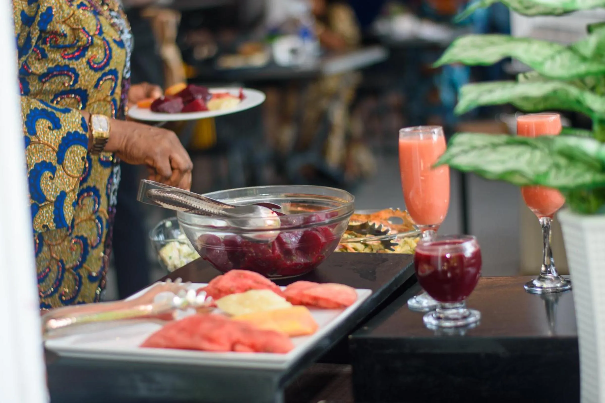 Breakfast in Vertigo Hotel