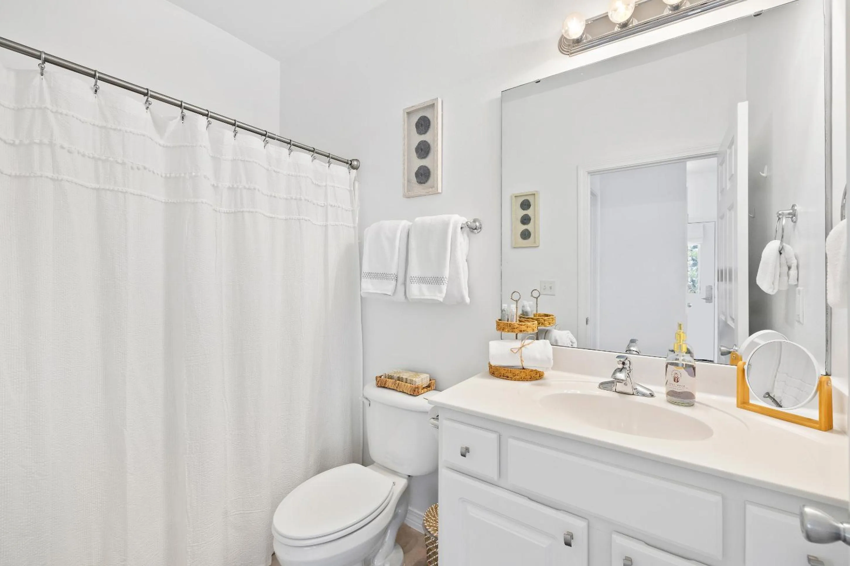 Shower in 30A Beach House - Coconut Cottage by Panhandle Getaways