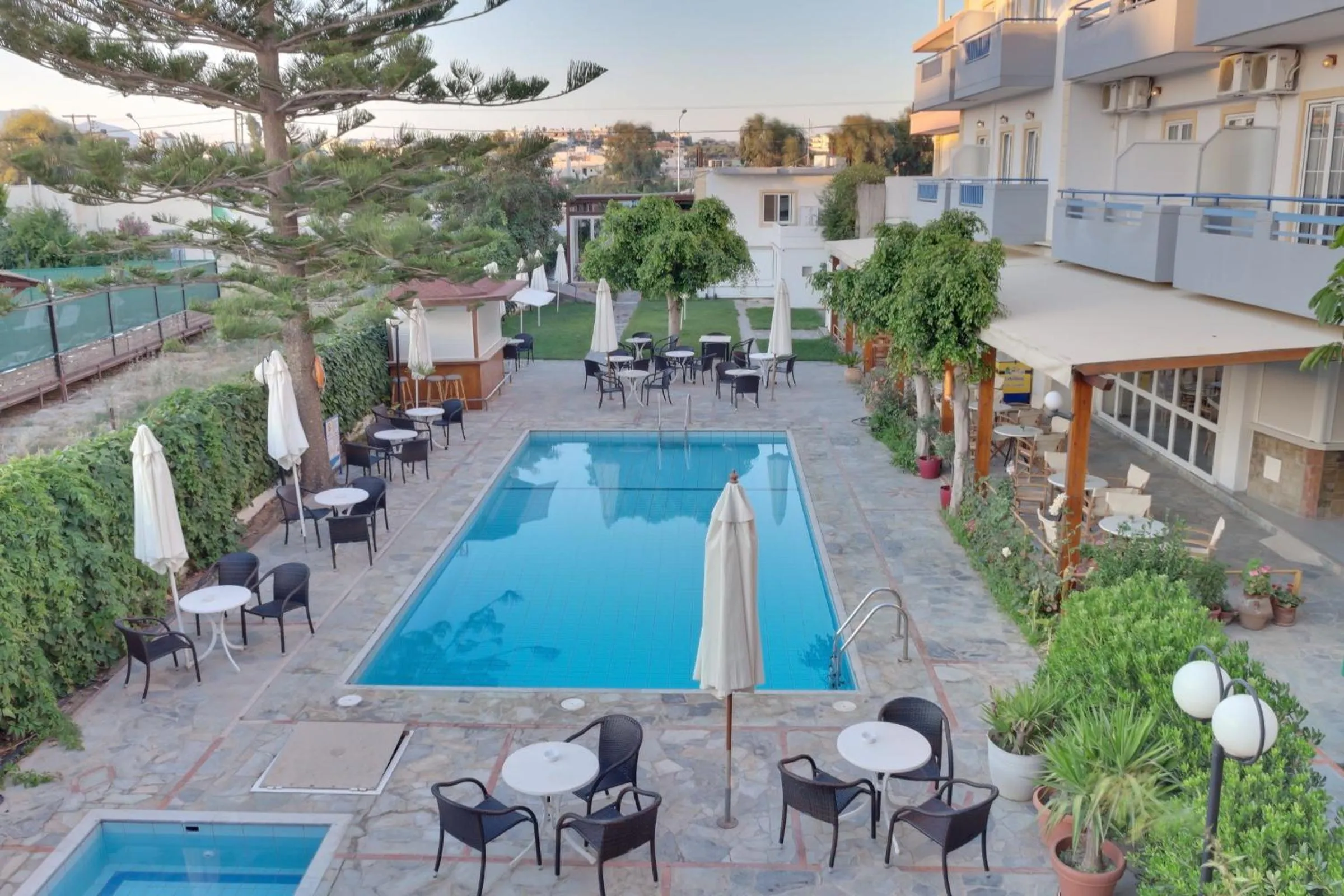 Garden in Marirena Hotel