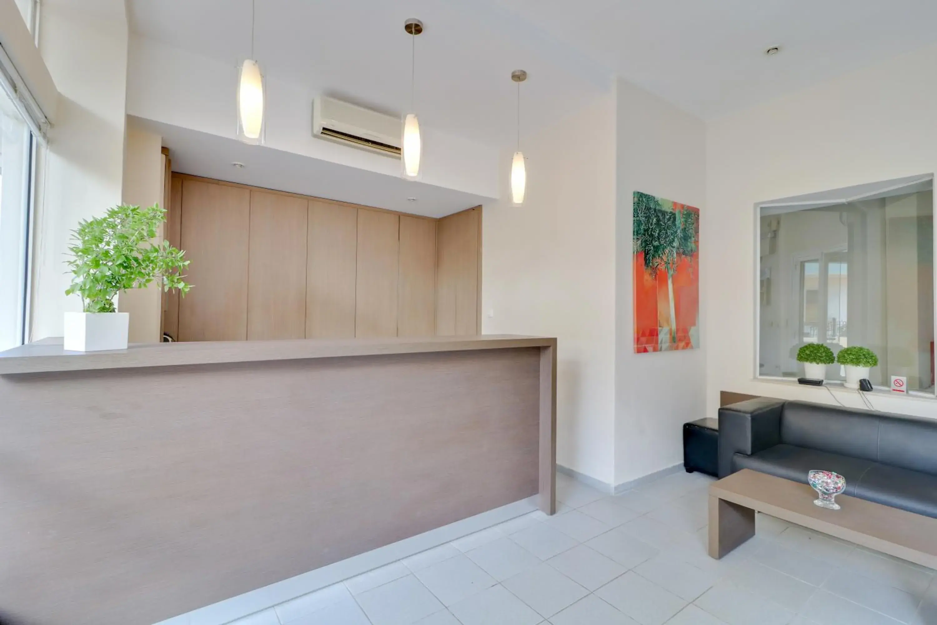 Lobby or reception in Marirena Hotel Lobby or reception in Marirena Hotel