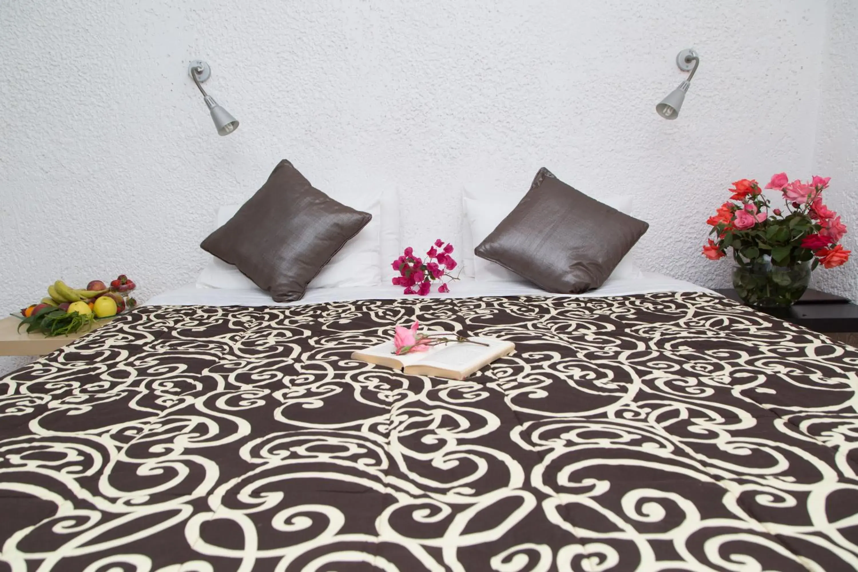 Bed in Pantokrator Hotel Bed in Pantokrator Hotel