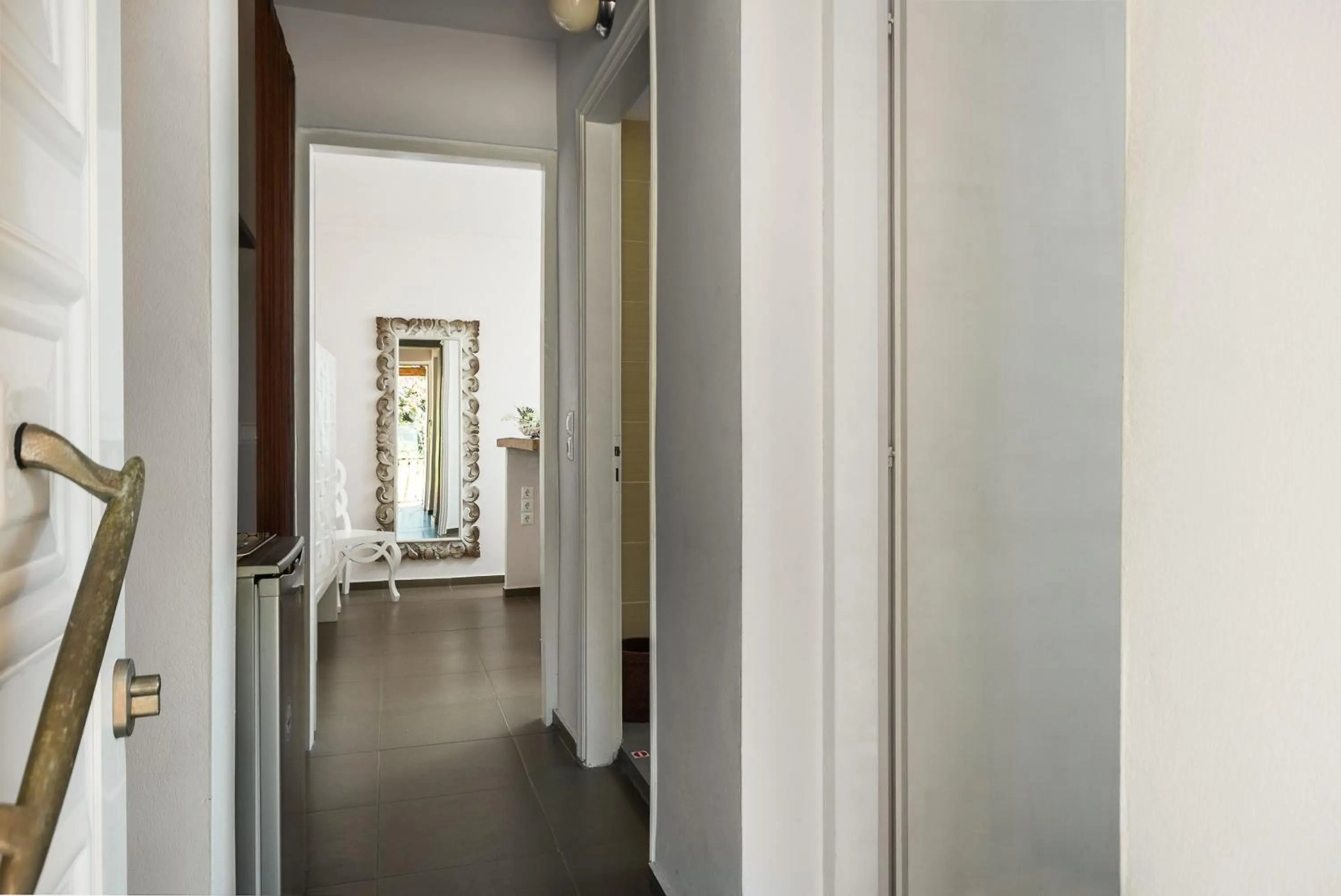 Decorative detail in Pantokrator Hotel