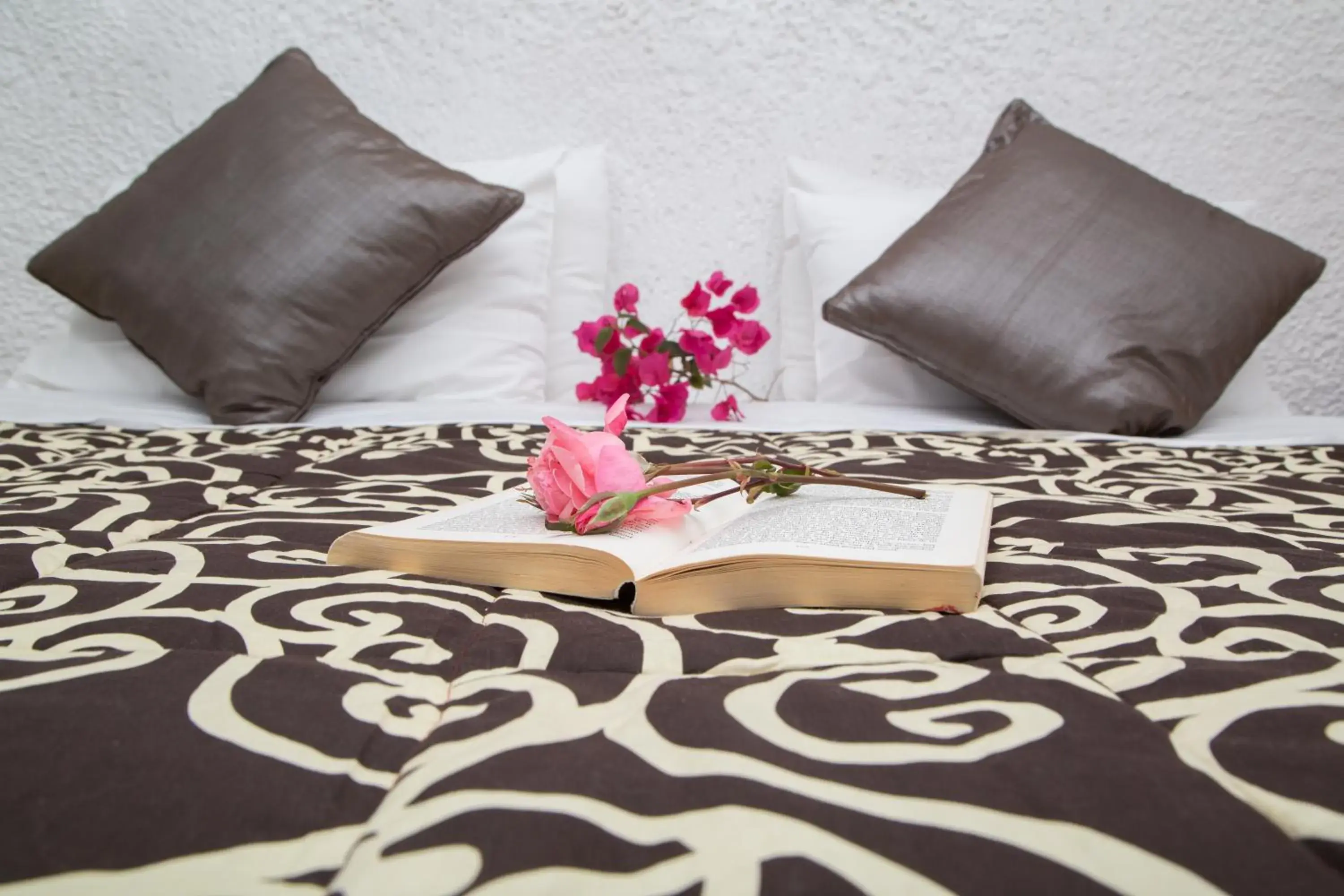 Bed in Pantokrator Hotel Bed in Pantokrator Hotel