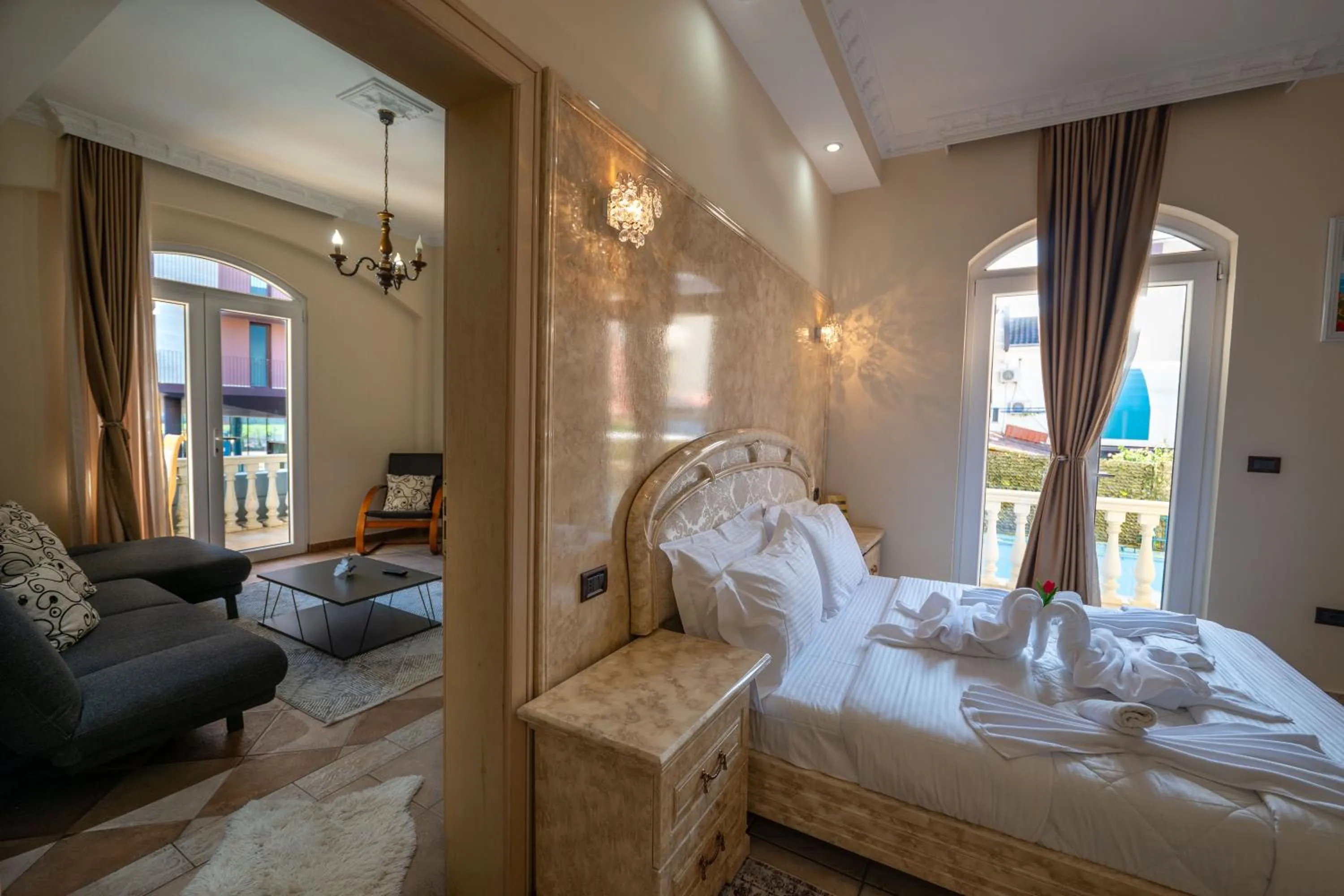 Bed in Olimpic Hotel