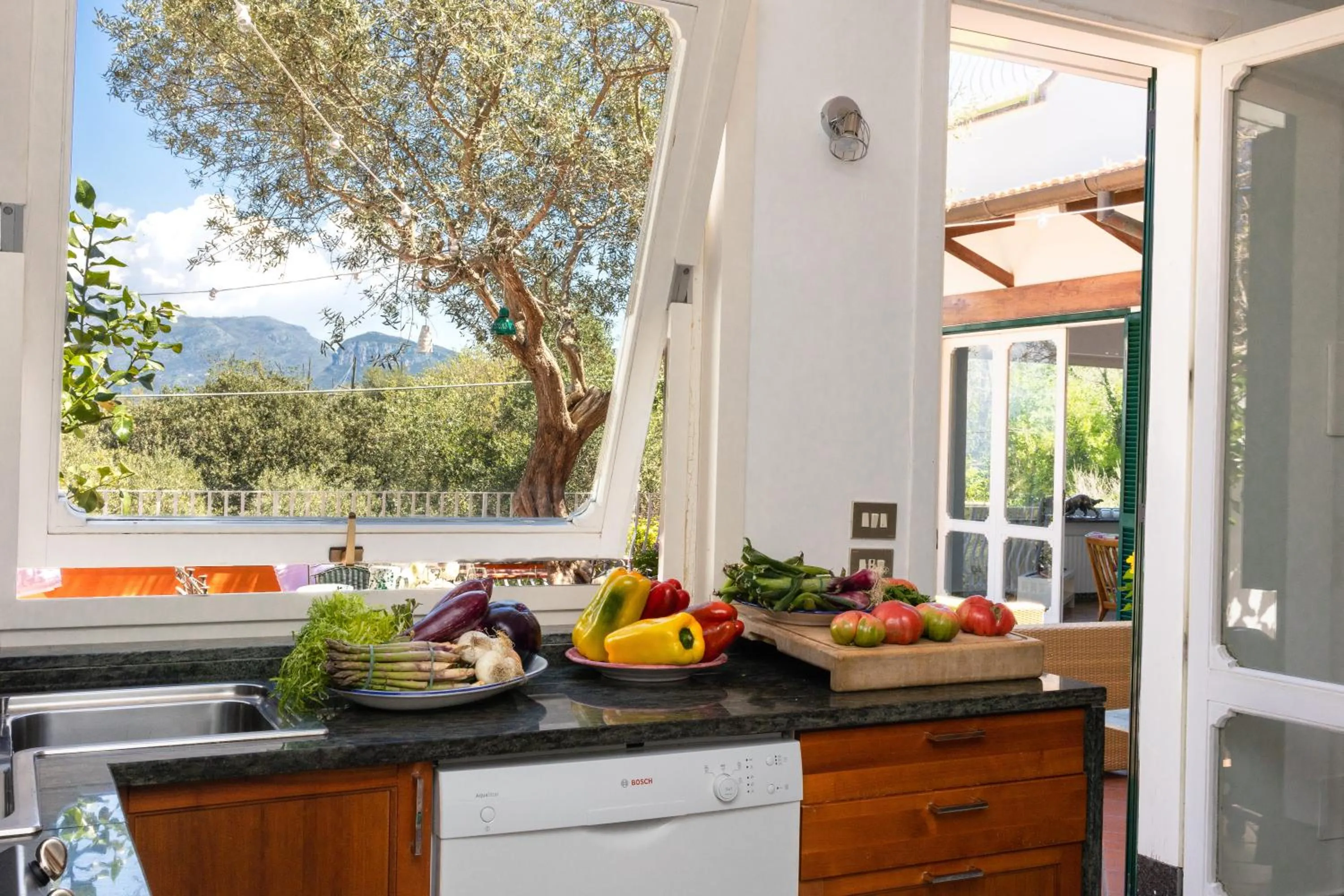 kitchen in Eden Villa