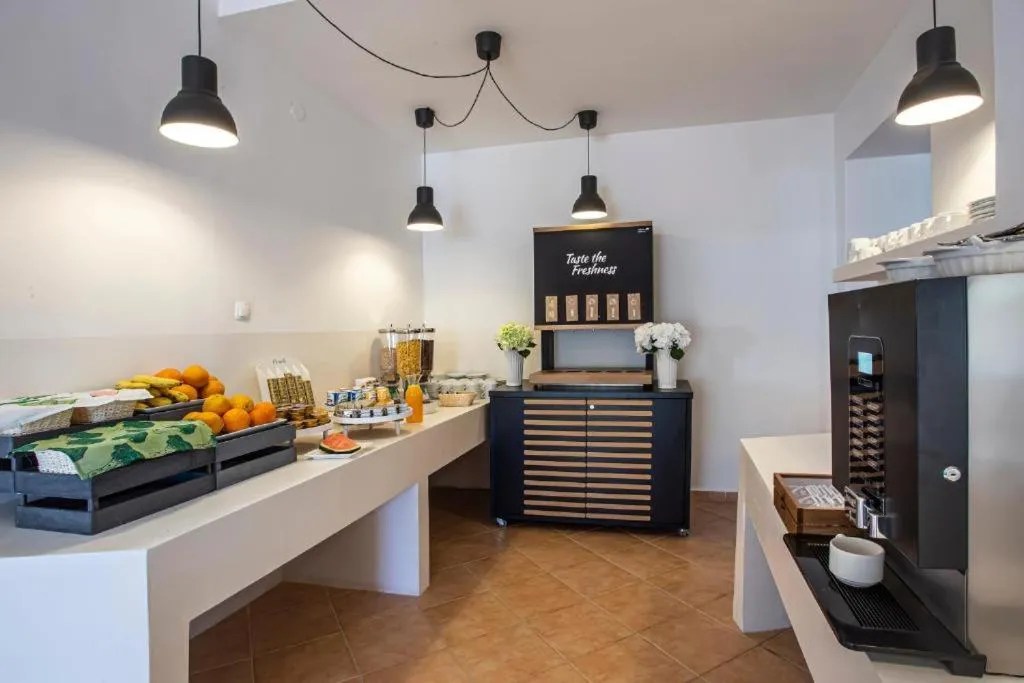 Buffet breakfast in Hotel Lumbarda