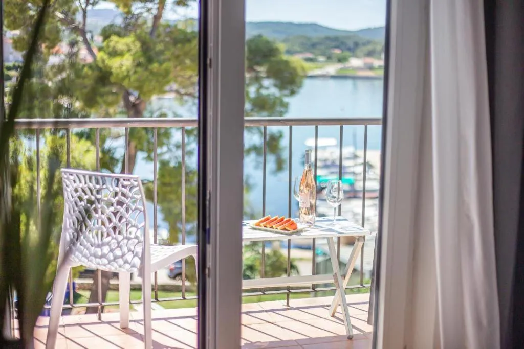 Balcony/Terrace in Hotel Lumbarda