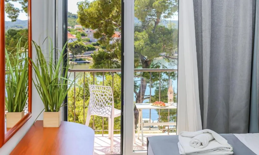 Balcony/Terrace in Hotel Lumbarda