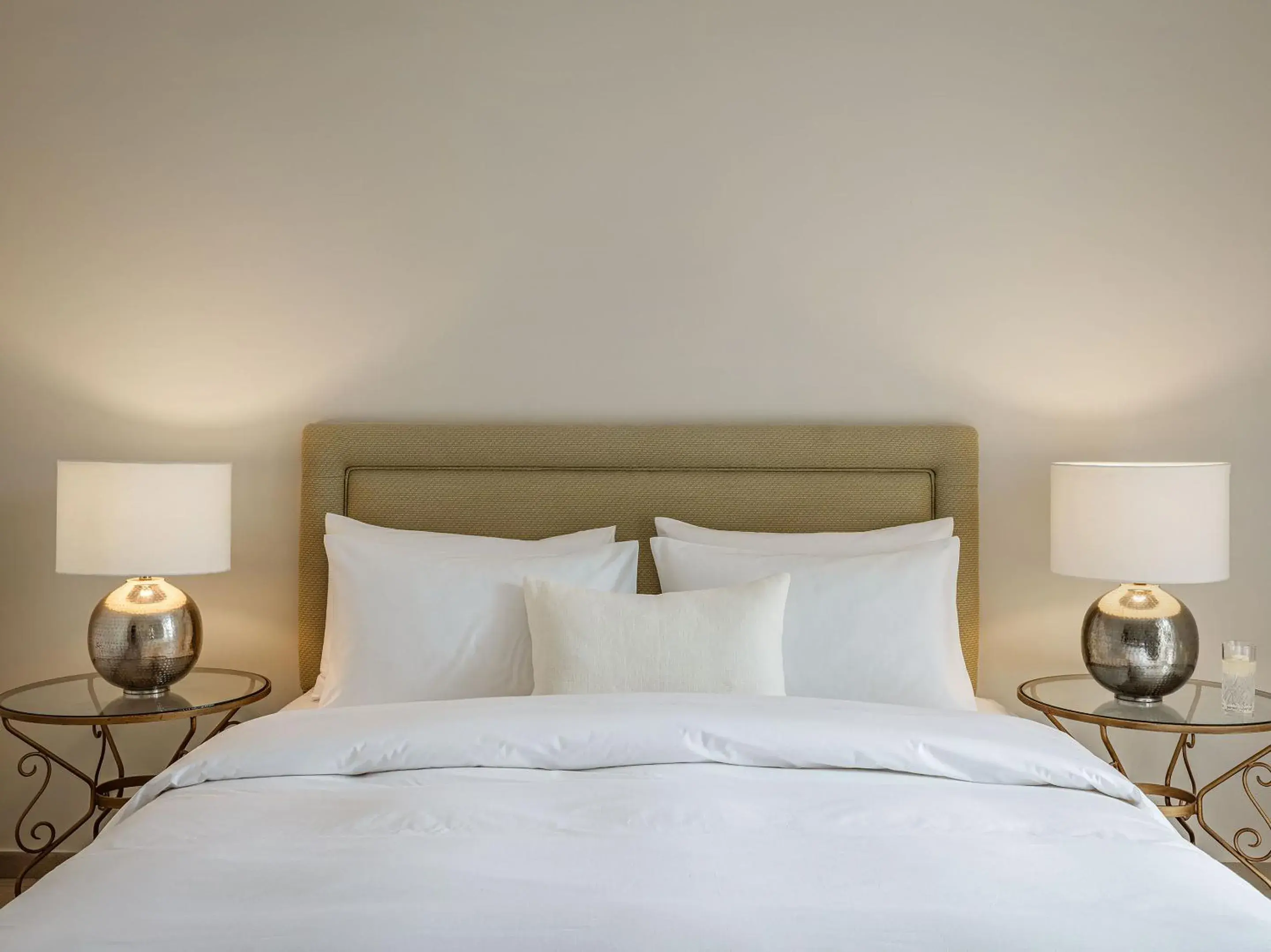 Bed in Grecotel Larissa Imperial Bed in Grecotel Larissa Imperial