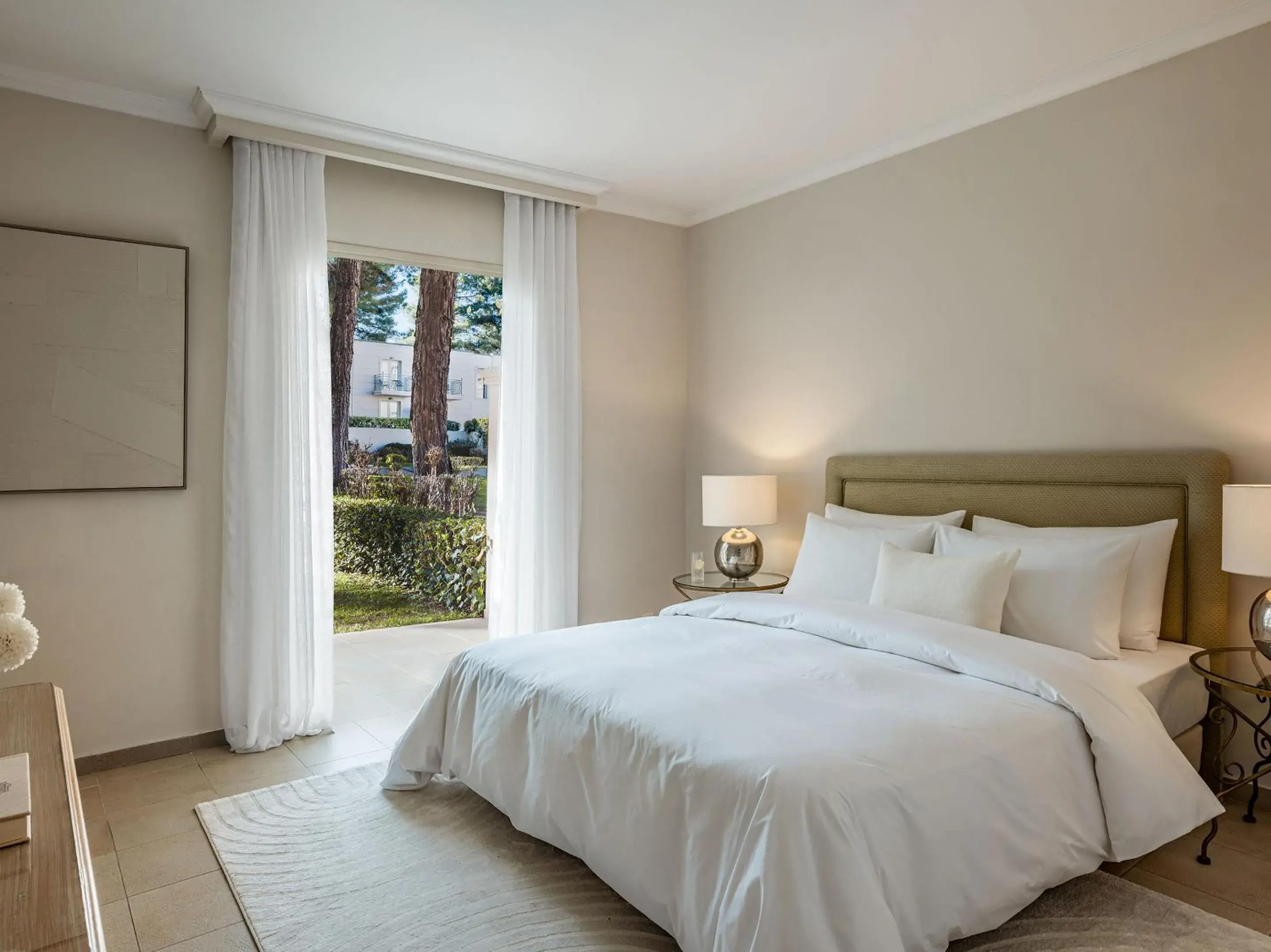 Bed in Grecotel Larissa Imperial Bed in Grecotel Larissa Imperial