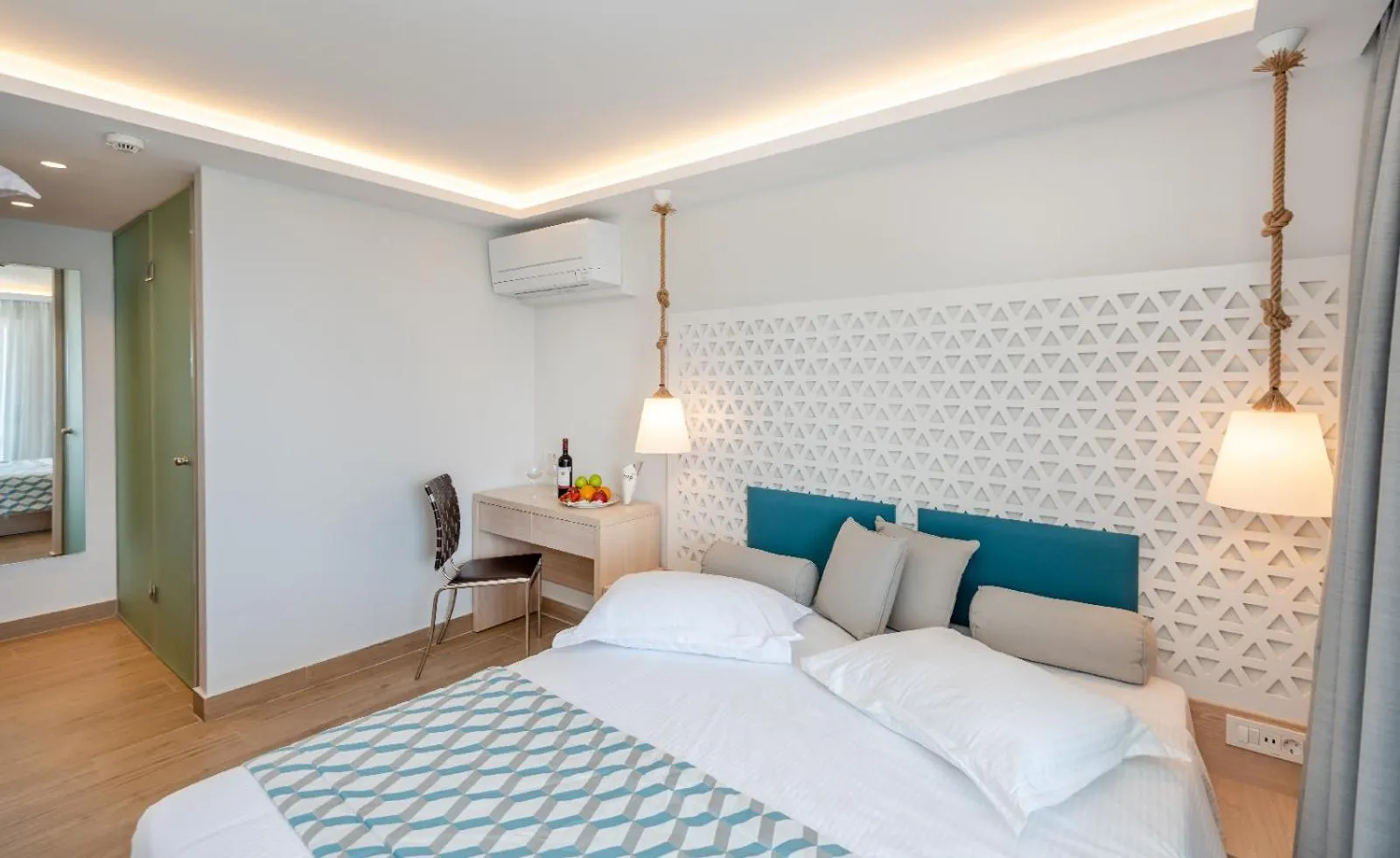 Bed in Triton Boutique Hotel