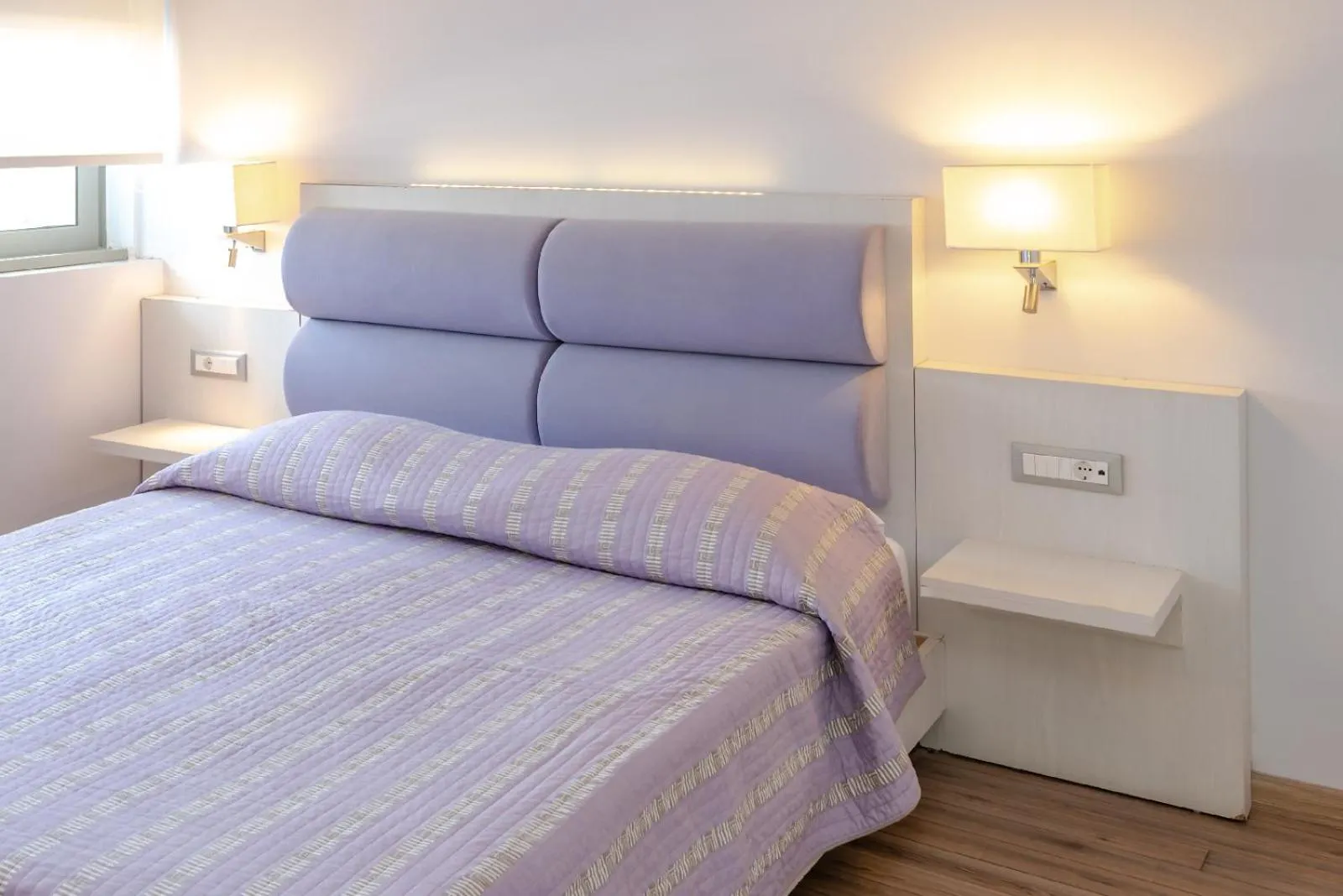 Bed in Triton Boutique Hotel